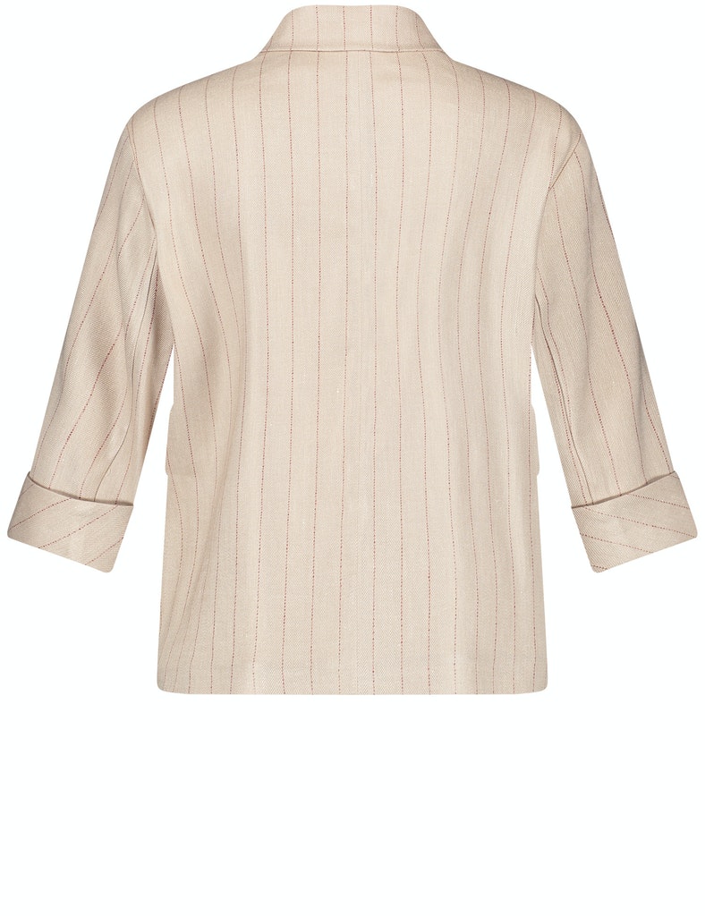 Blazer mit Nadelstreifen