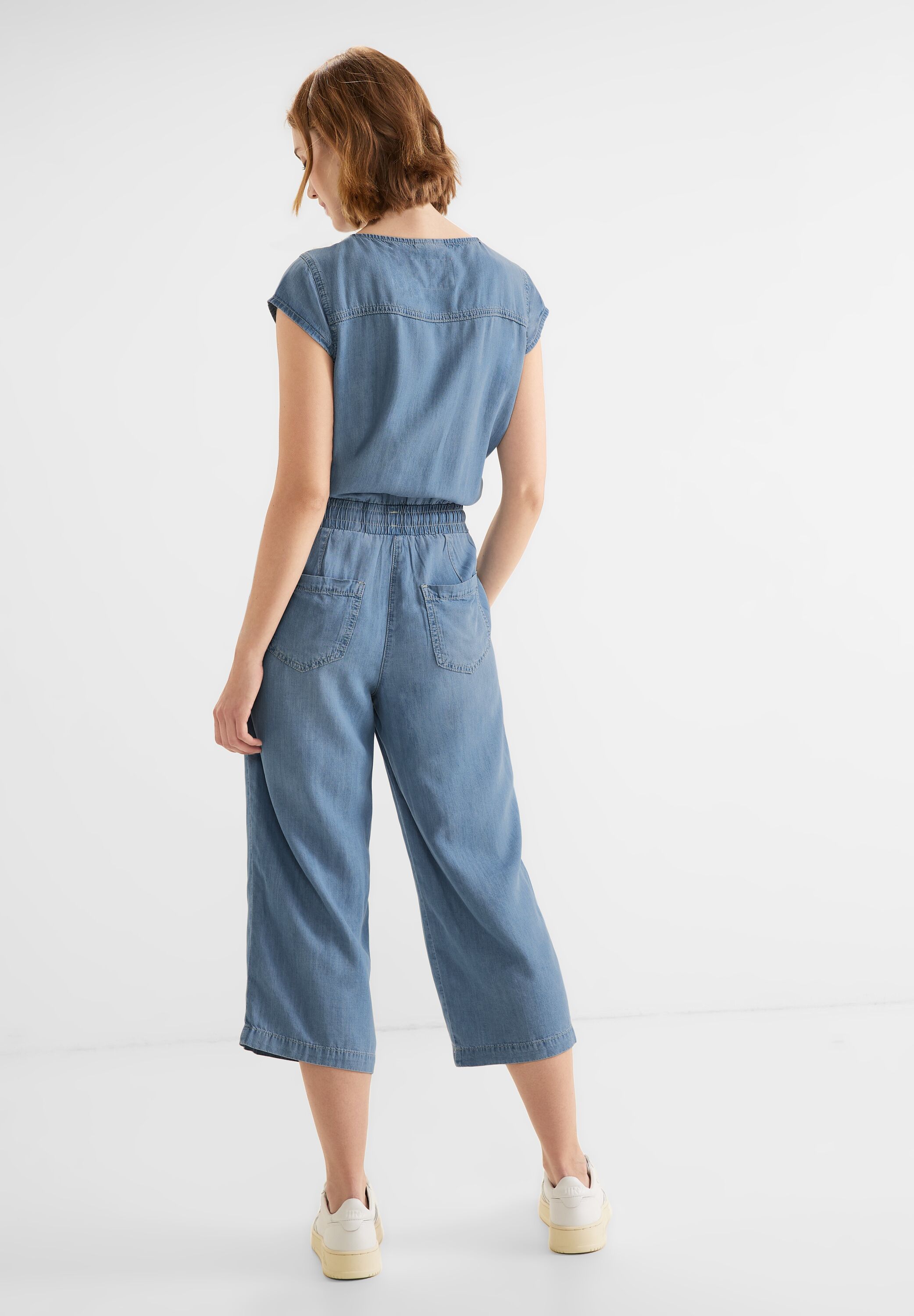 Loose Fit Jumpsuit in Lyocel