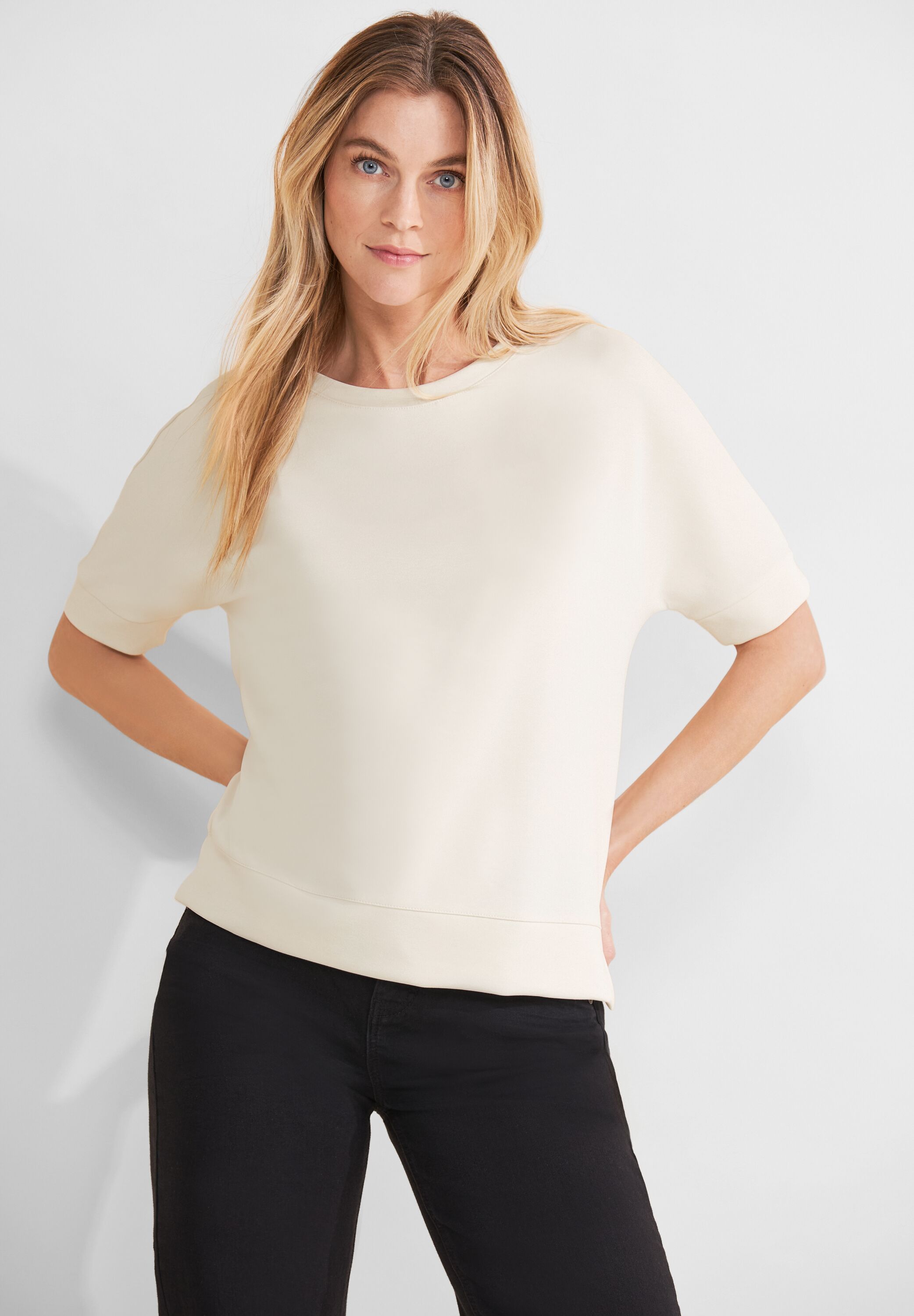 Seiden Look T-Shirt