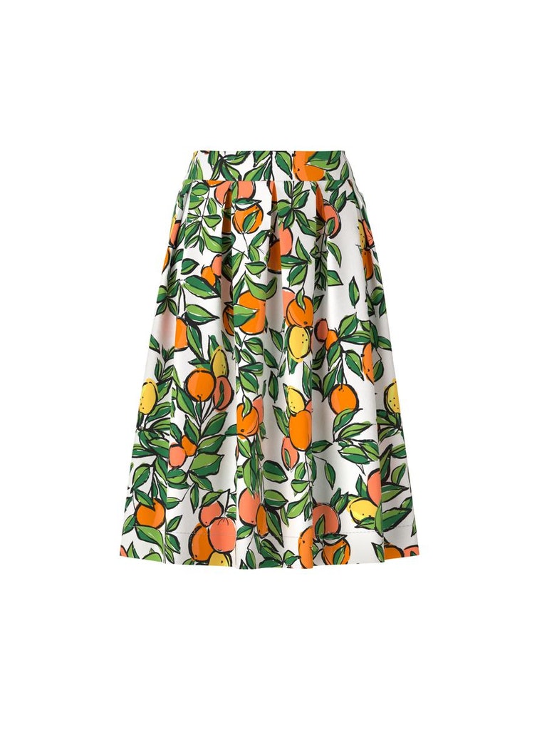 Rock mit mediterranem Print