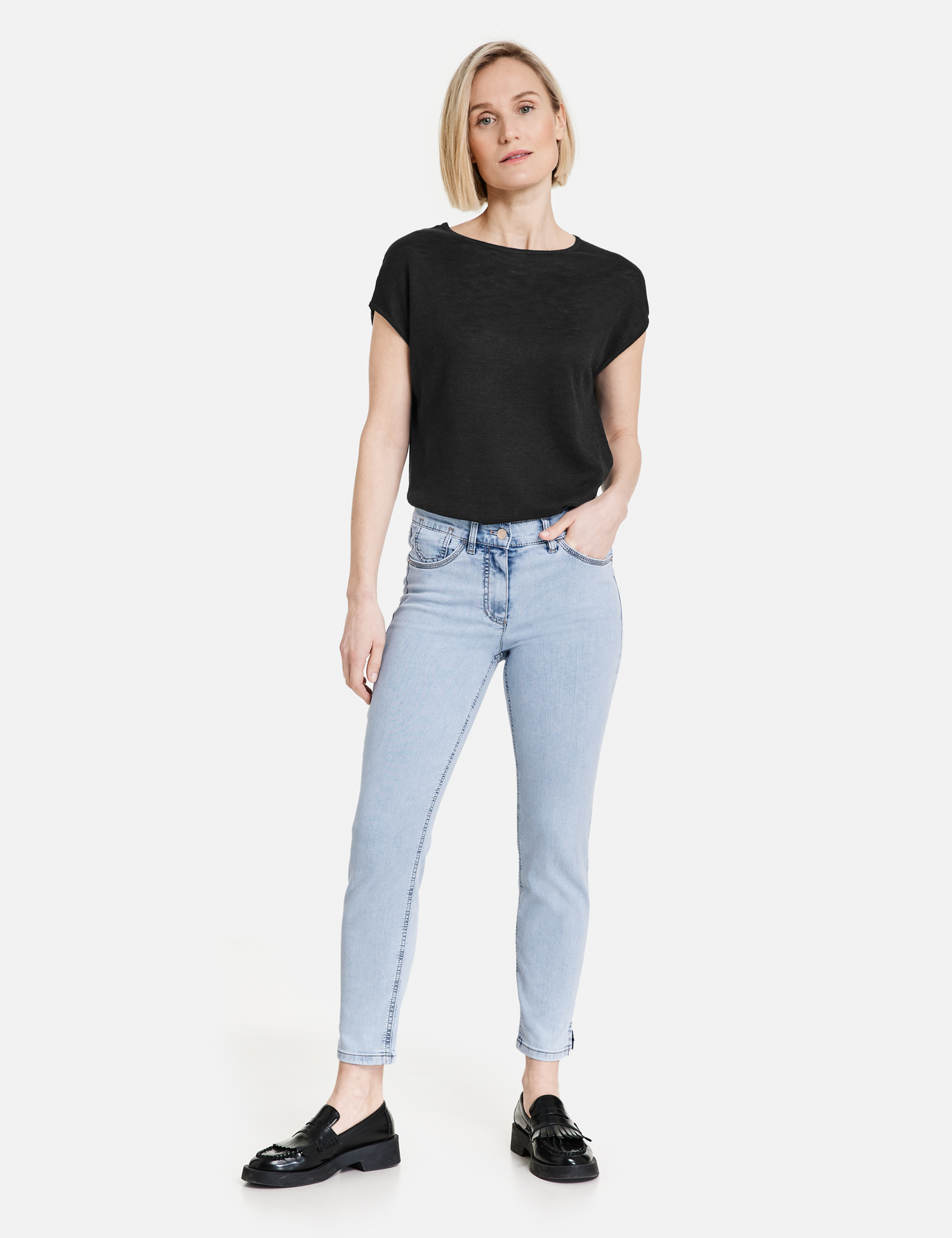 5-Pocket Jeans BEST4ME CROPPED