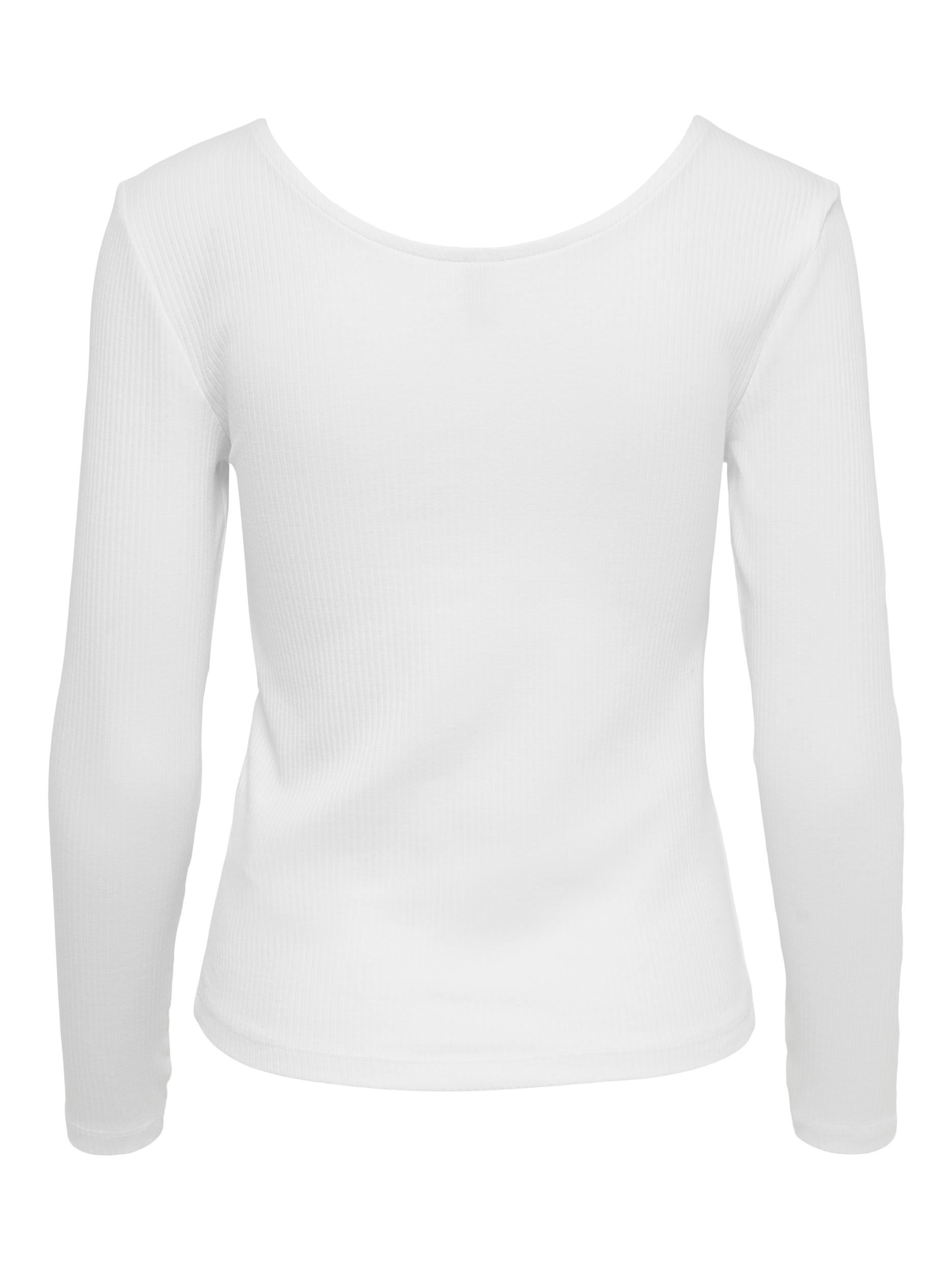 ONLSIMPLE LIFE L/S BUTTON TOP JRS