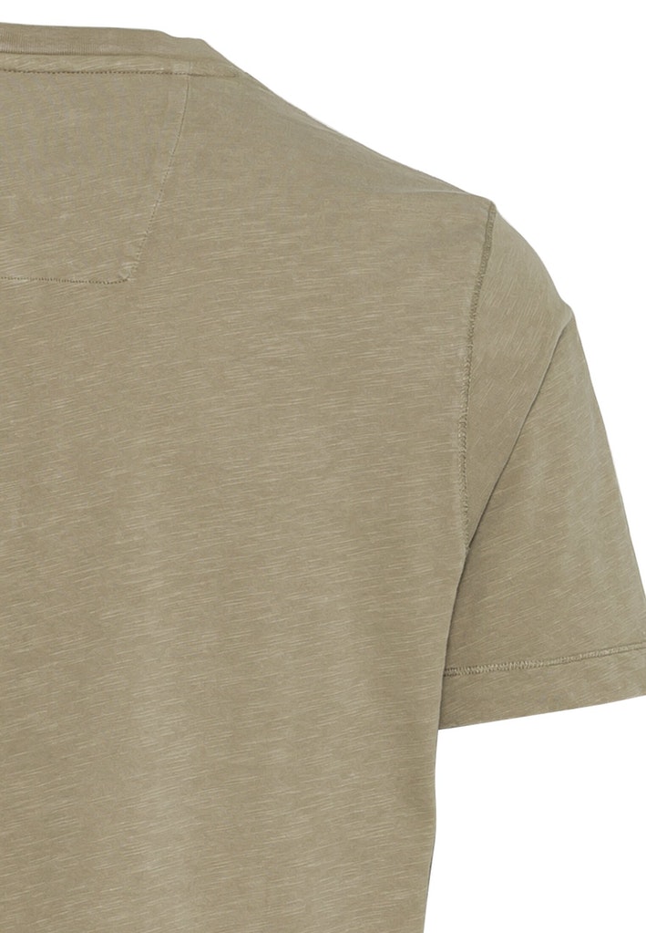 Kurzarm Henley aus Organic Cotton