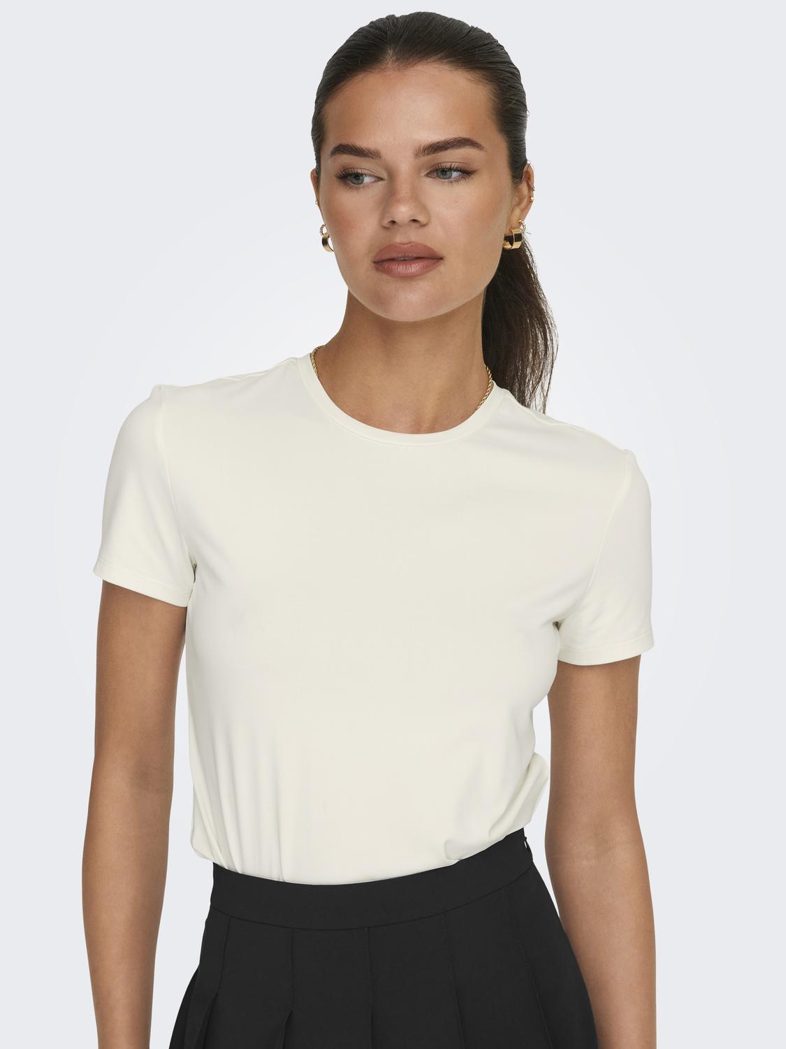 ONLEA S/S TOP O-NECK JRS NOOS