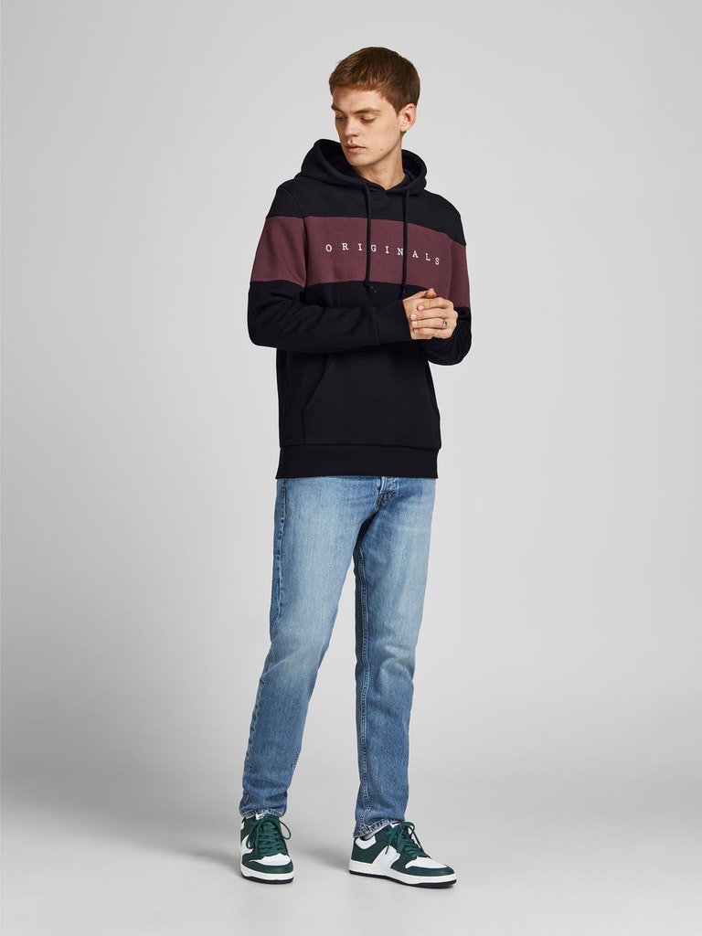 JORCOPENHAGEN BLOCK SWEAT HOOD BF LN