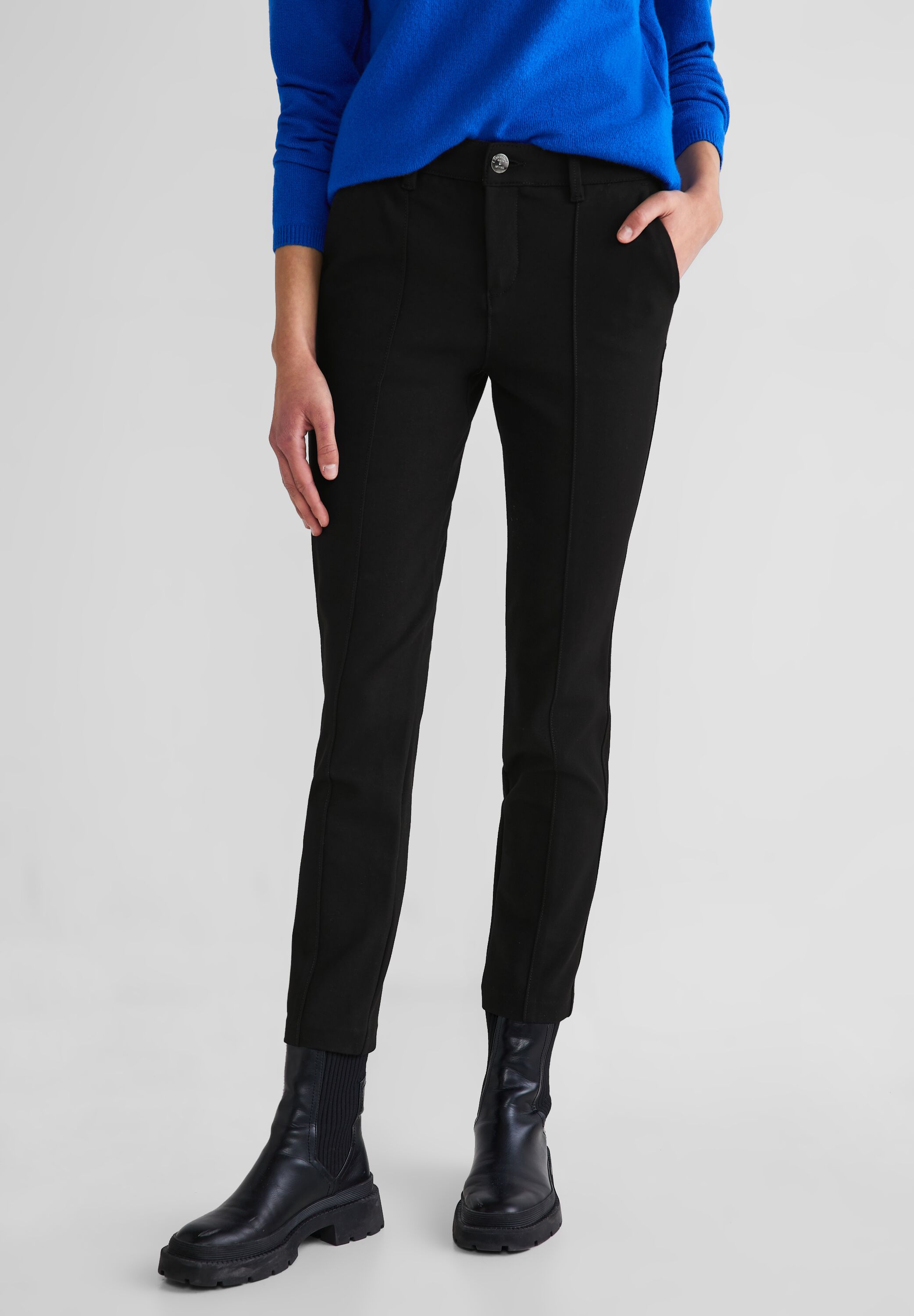 Casual Fit Chinohose