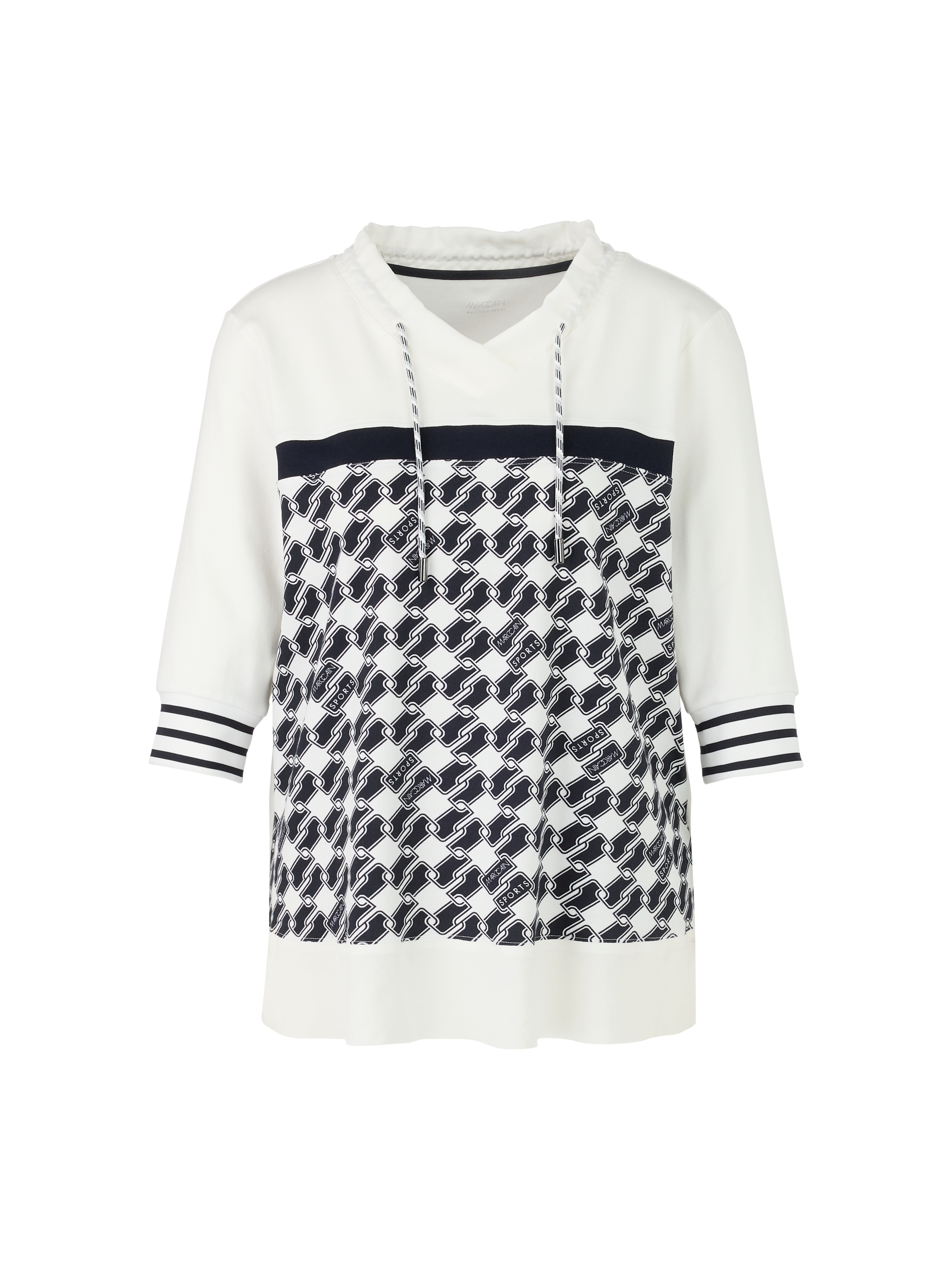 Blusenshirt mit Cube-Design