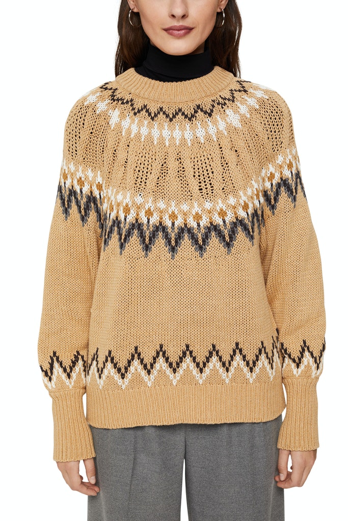 Norweger-Pullover aus Bio-Baumwolle