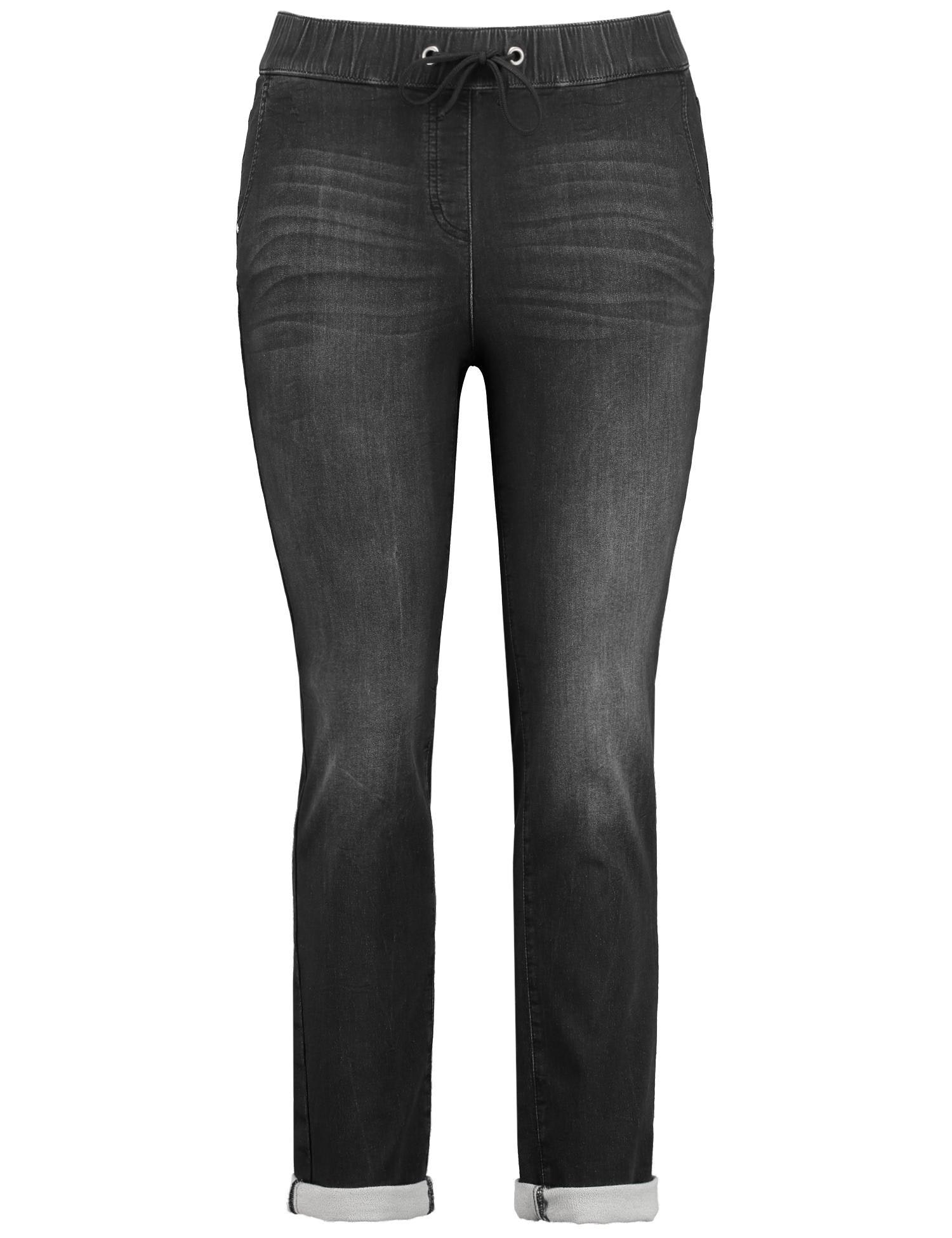 HOSE JEANS VERKUERZT
