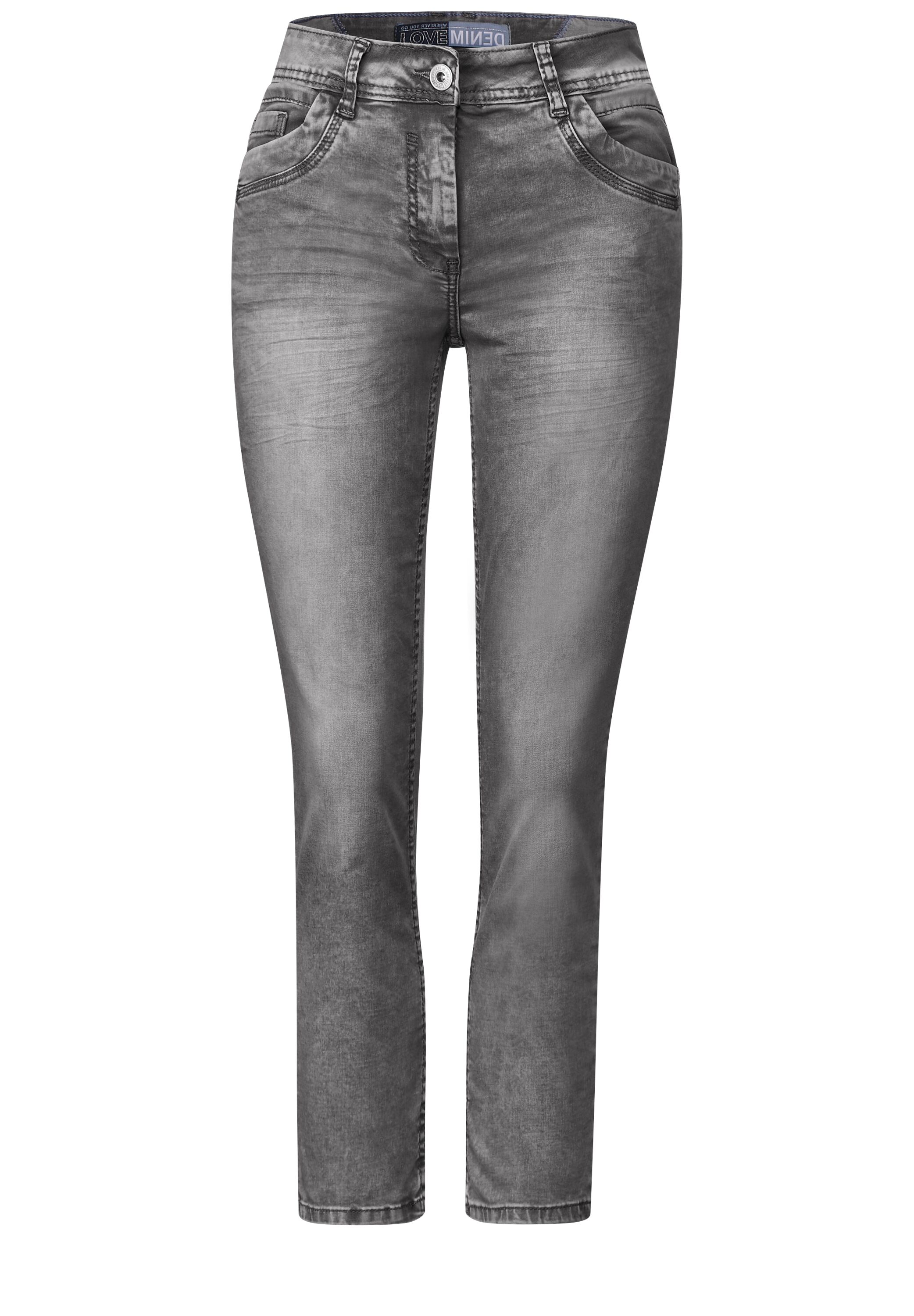 Graue Loose Fit Jeans
