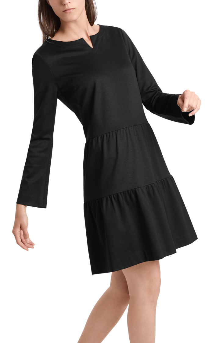 Feminines Kleid aus Viskosemix