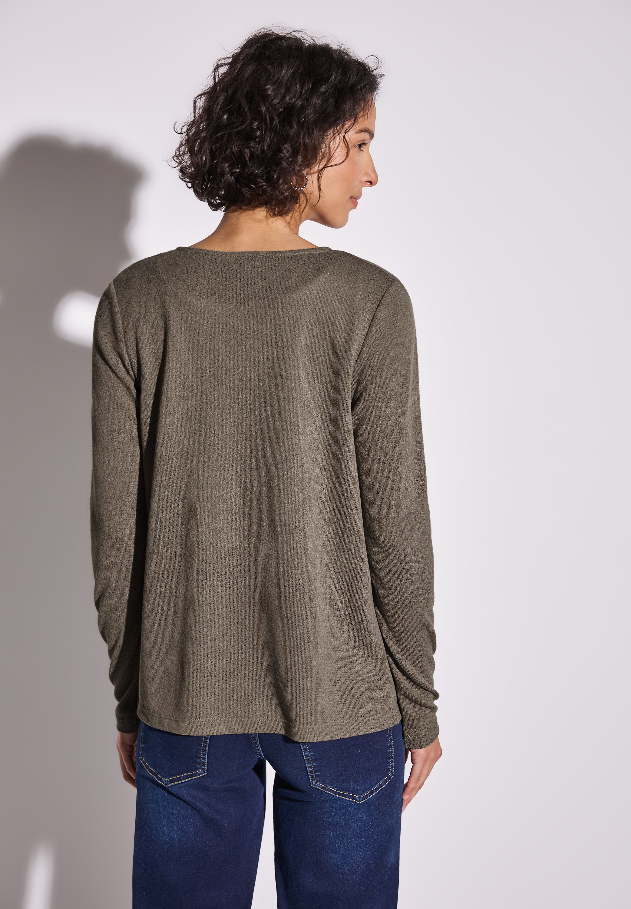 Strick-Look Jacke