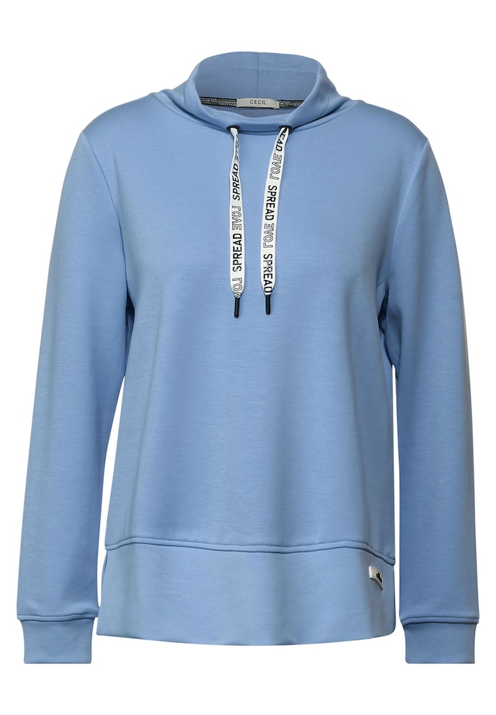 Sweatshirt mit Stehkragen