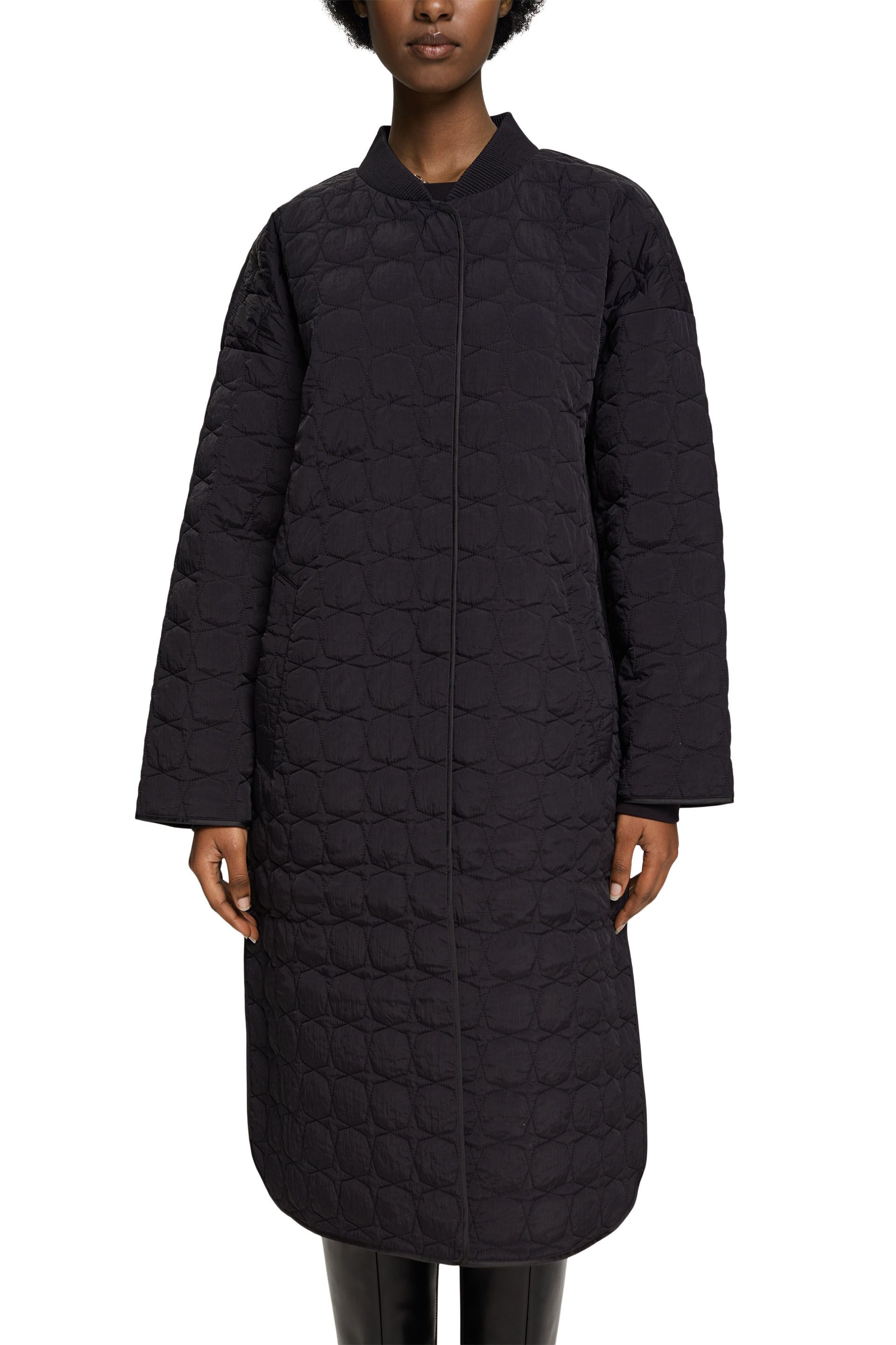 Lange Steppjacke