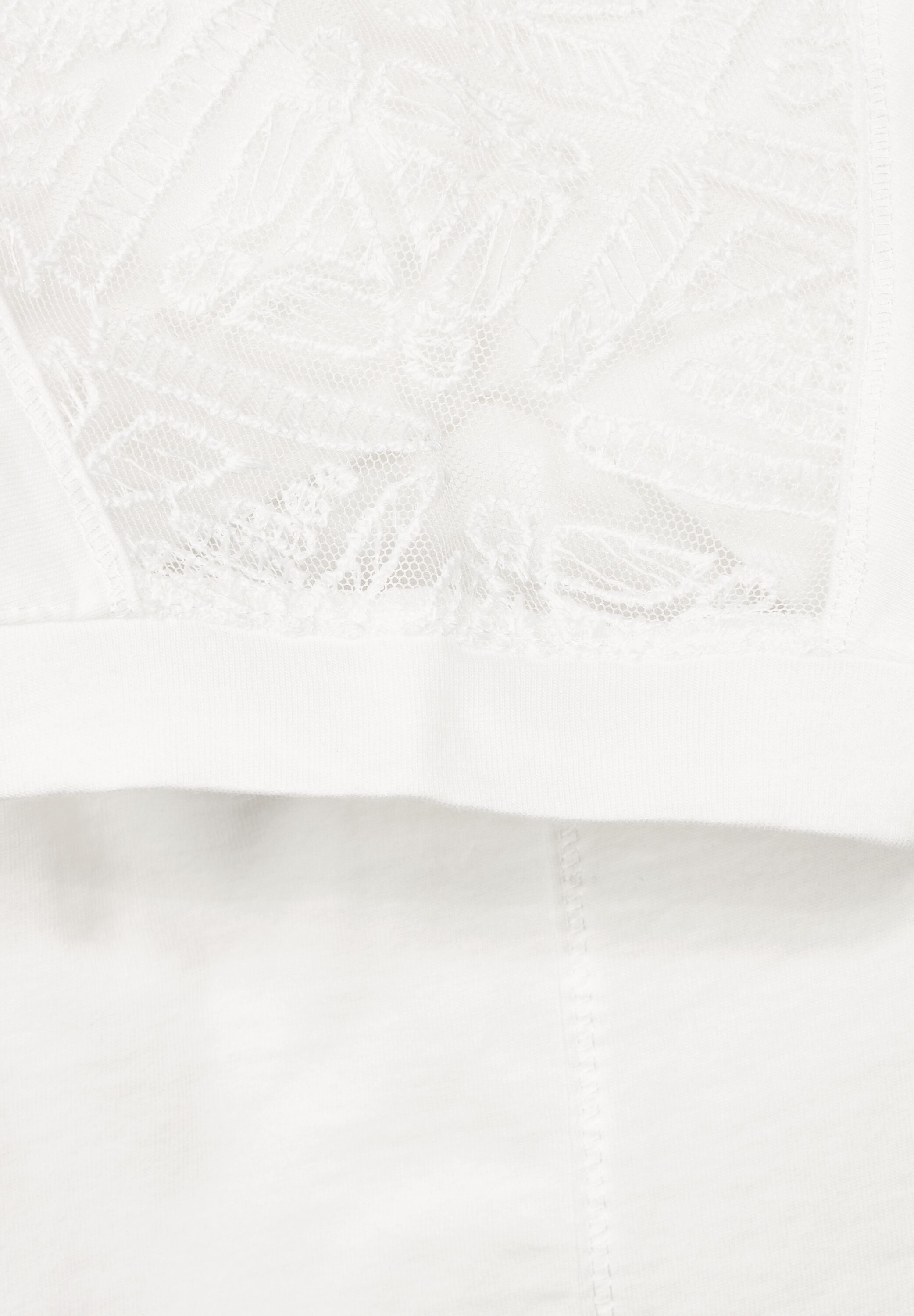 Spitzendetail Shirt