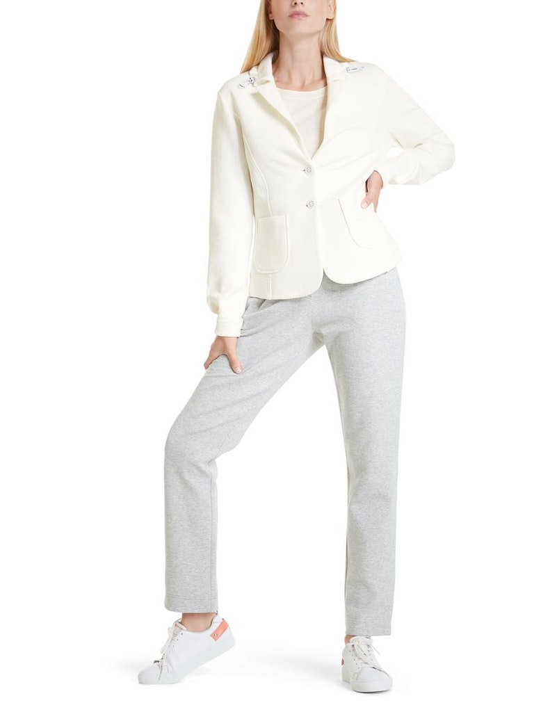 Blazer mit sportivem Reverskragen