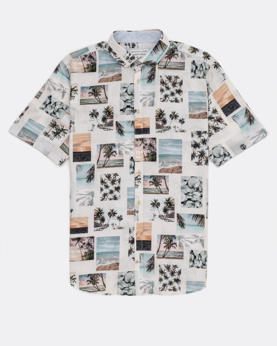 Shirt, Postcards Print