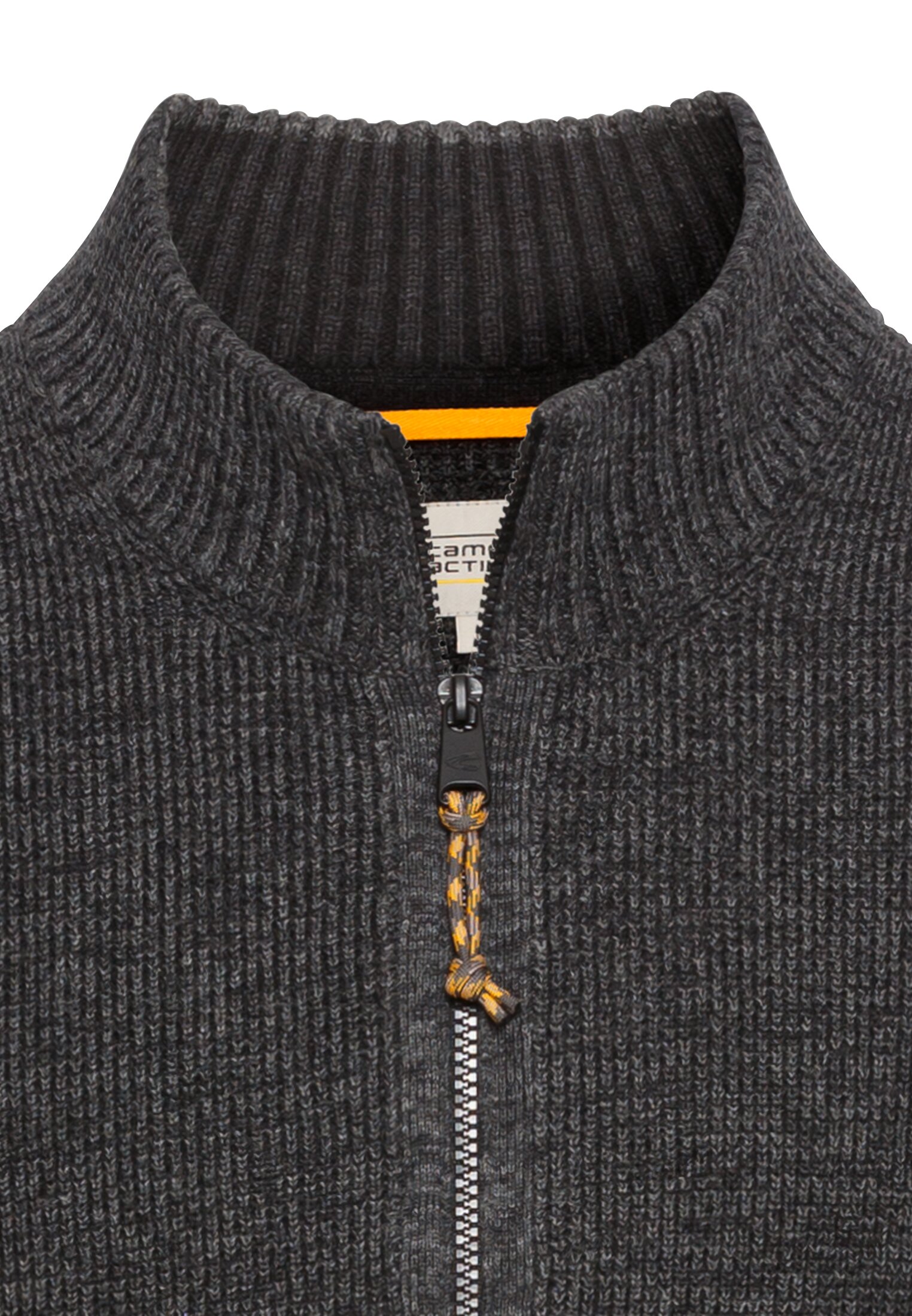 Strickjacke mit Reißverschluss