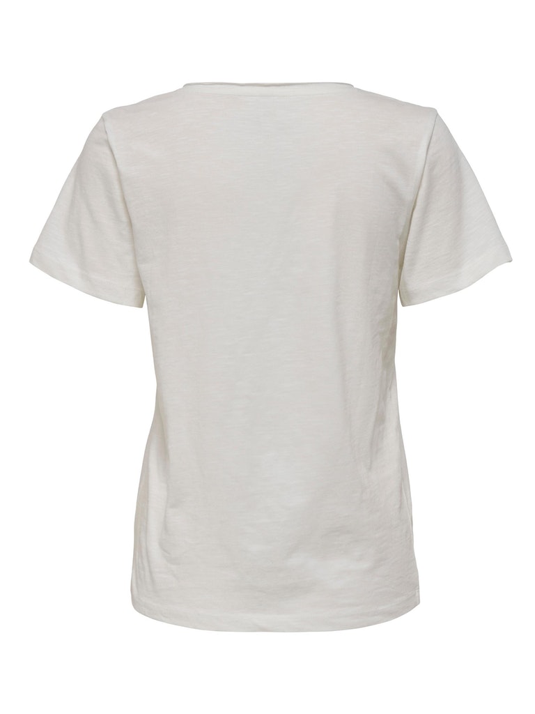 ONLLILLU S/S V-NECK TOP JRS