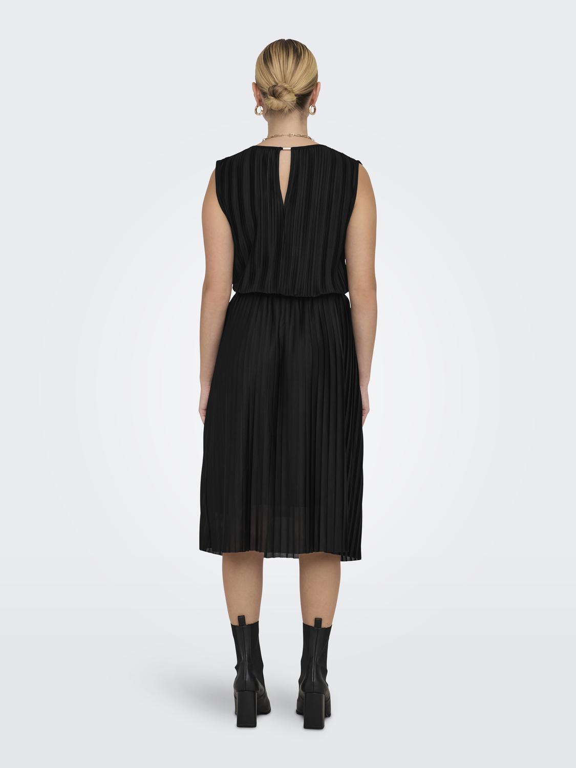 ONLELEMA S/L PLISSE DRESS BOX JRS