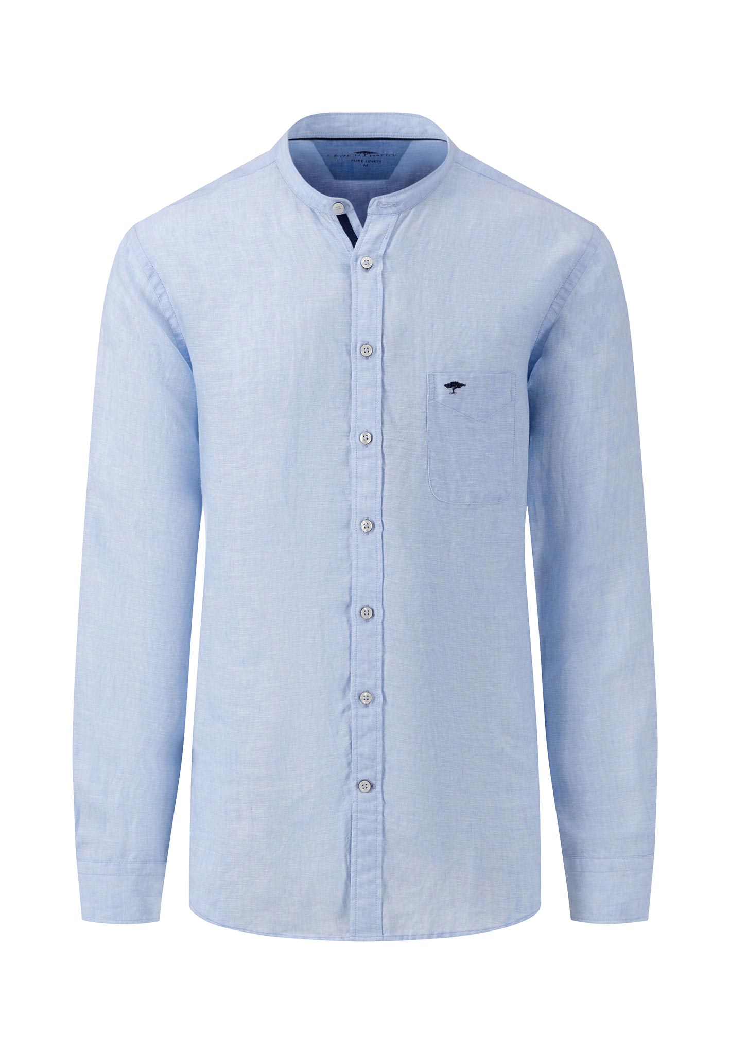 Pure Linen, Stand Up Collar