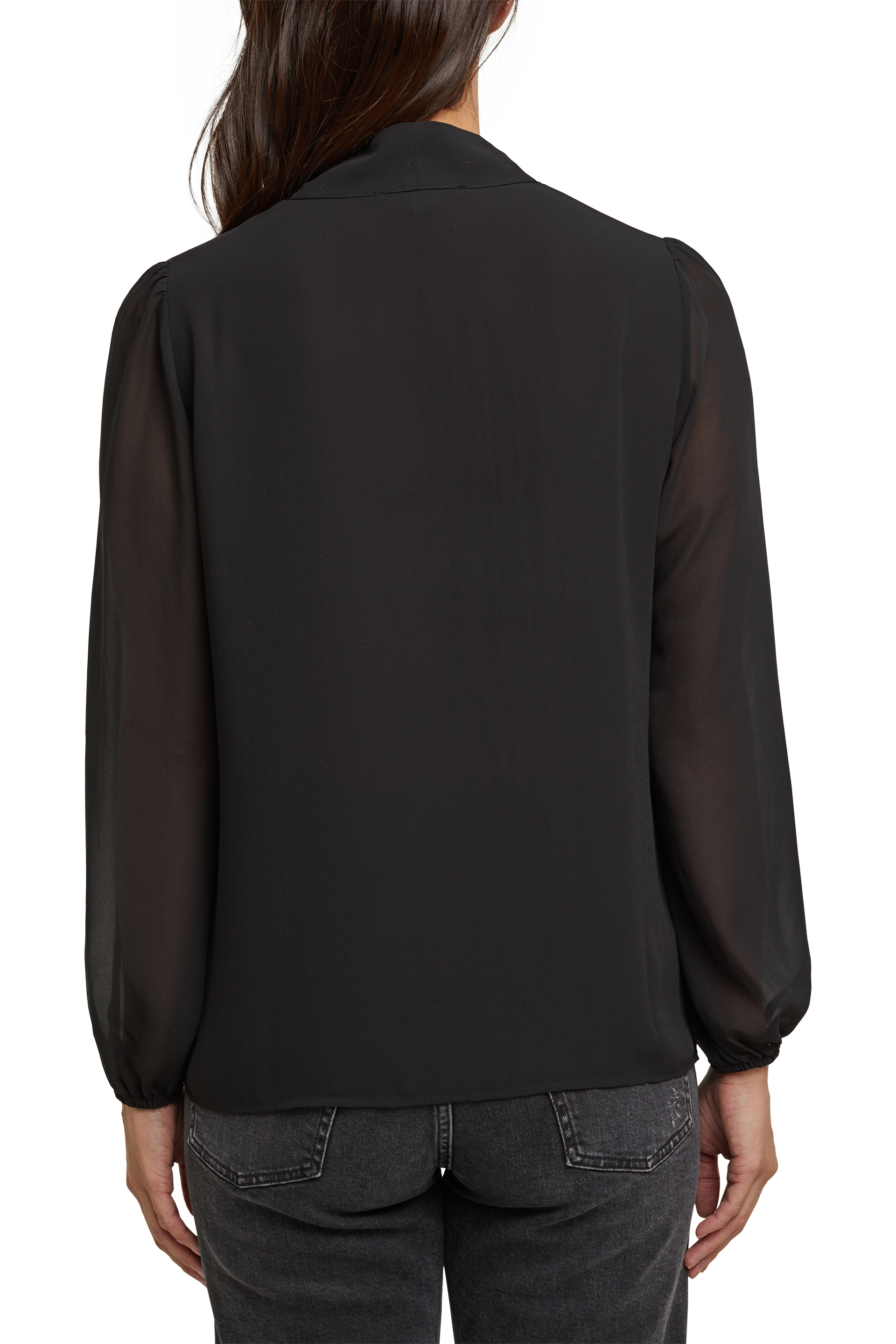 Women Blouses woven long sleeve