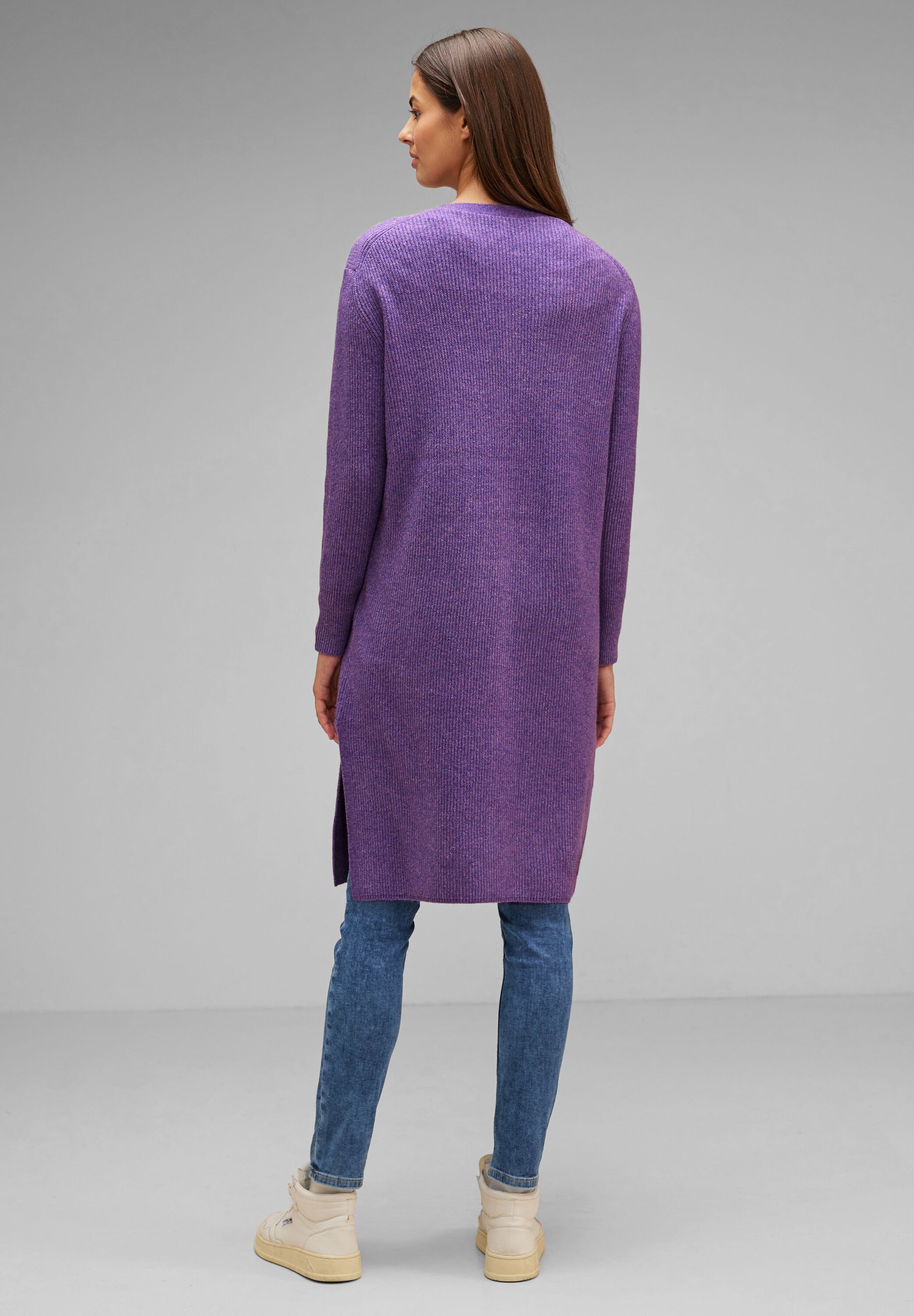 Langer Melange Cardigan