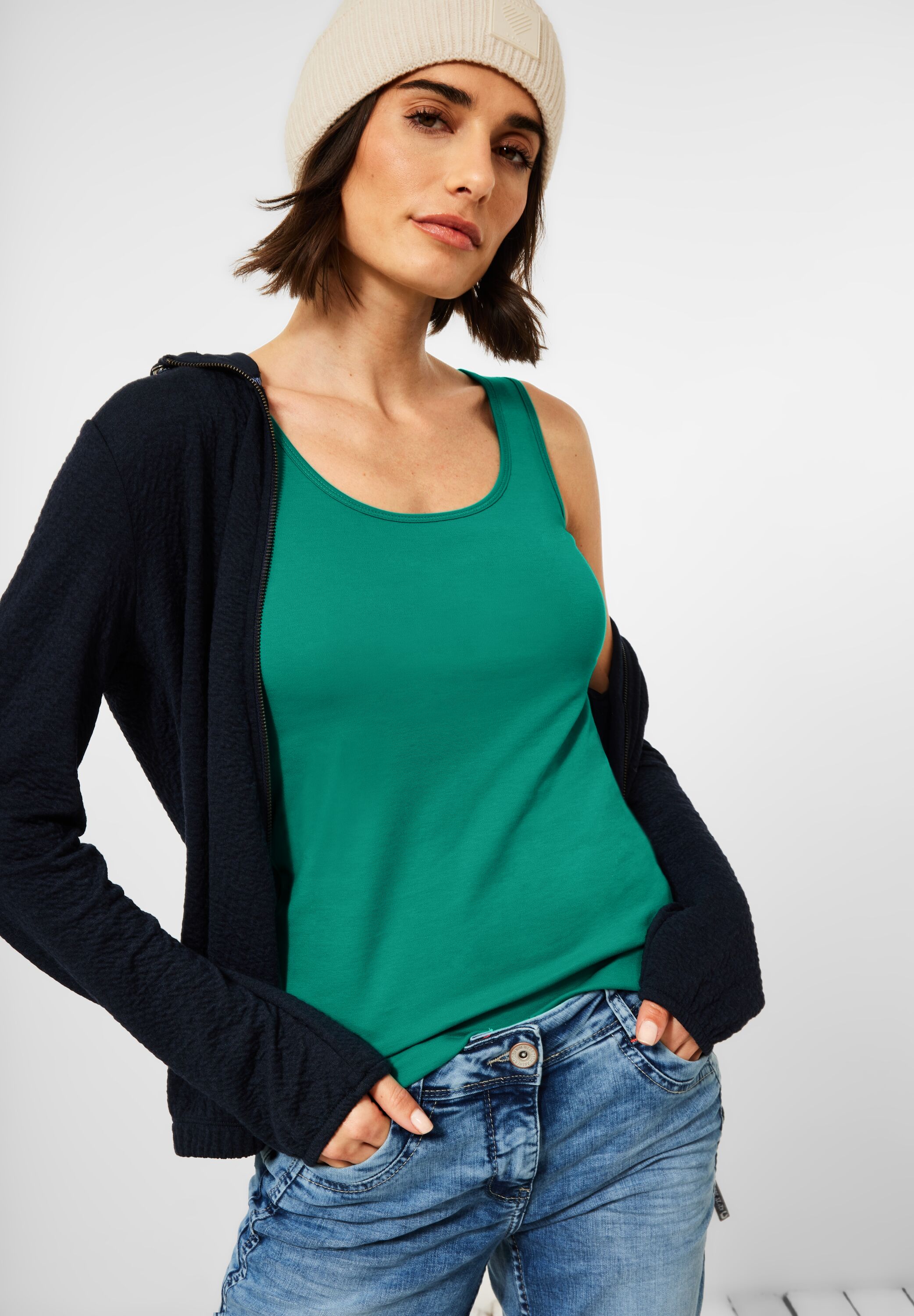 Top in Unifarbe