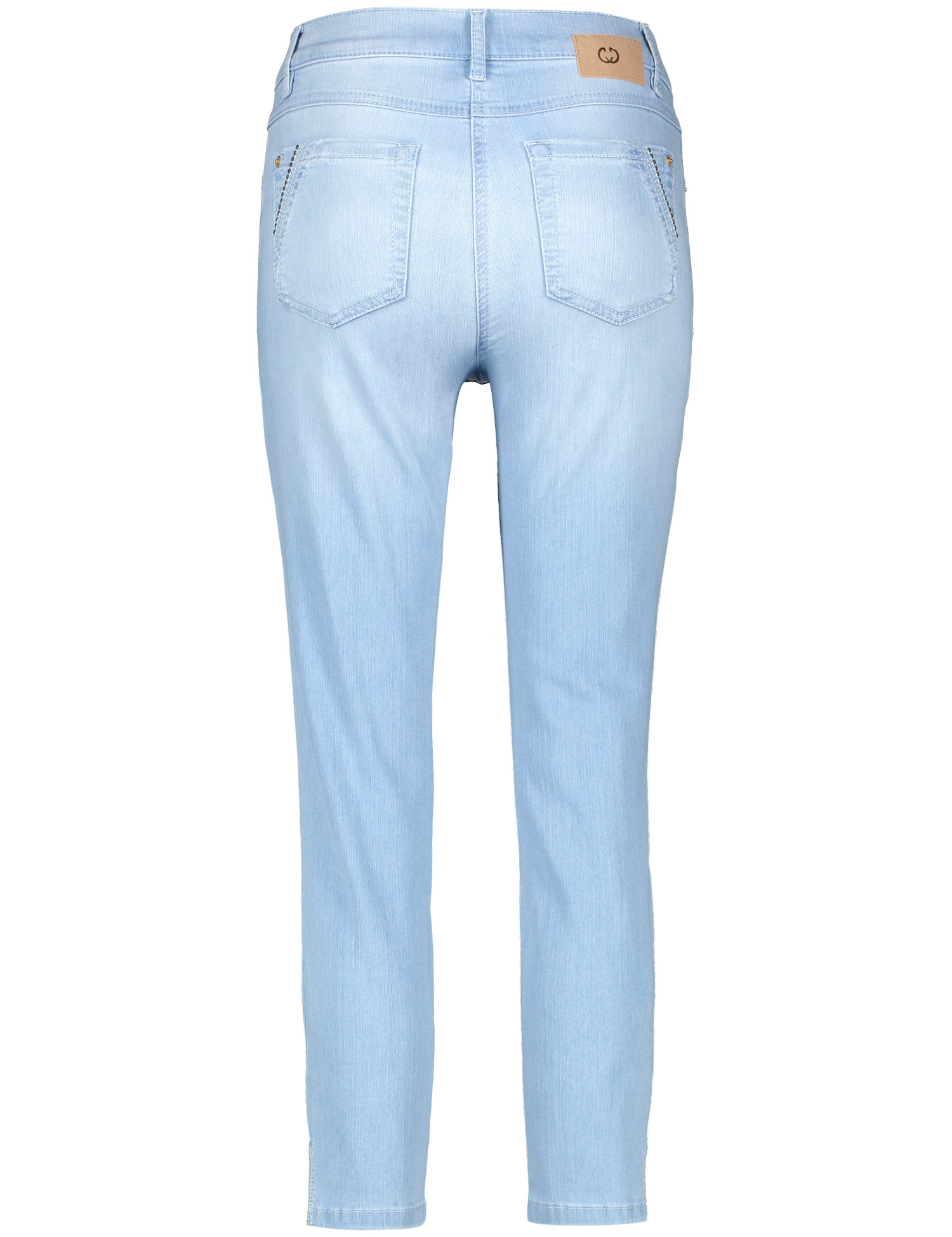 5 Pocket Jeans BEST4ME CROPPED mit Saumschlitzen