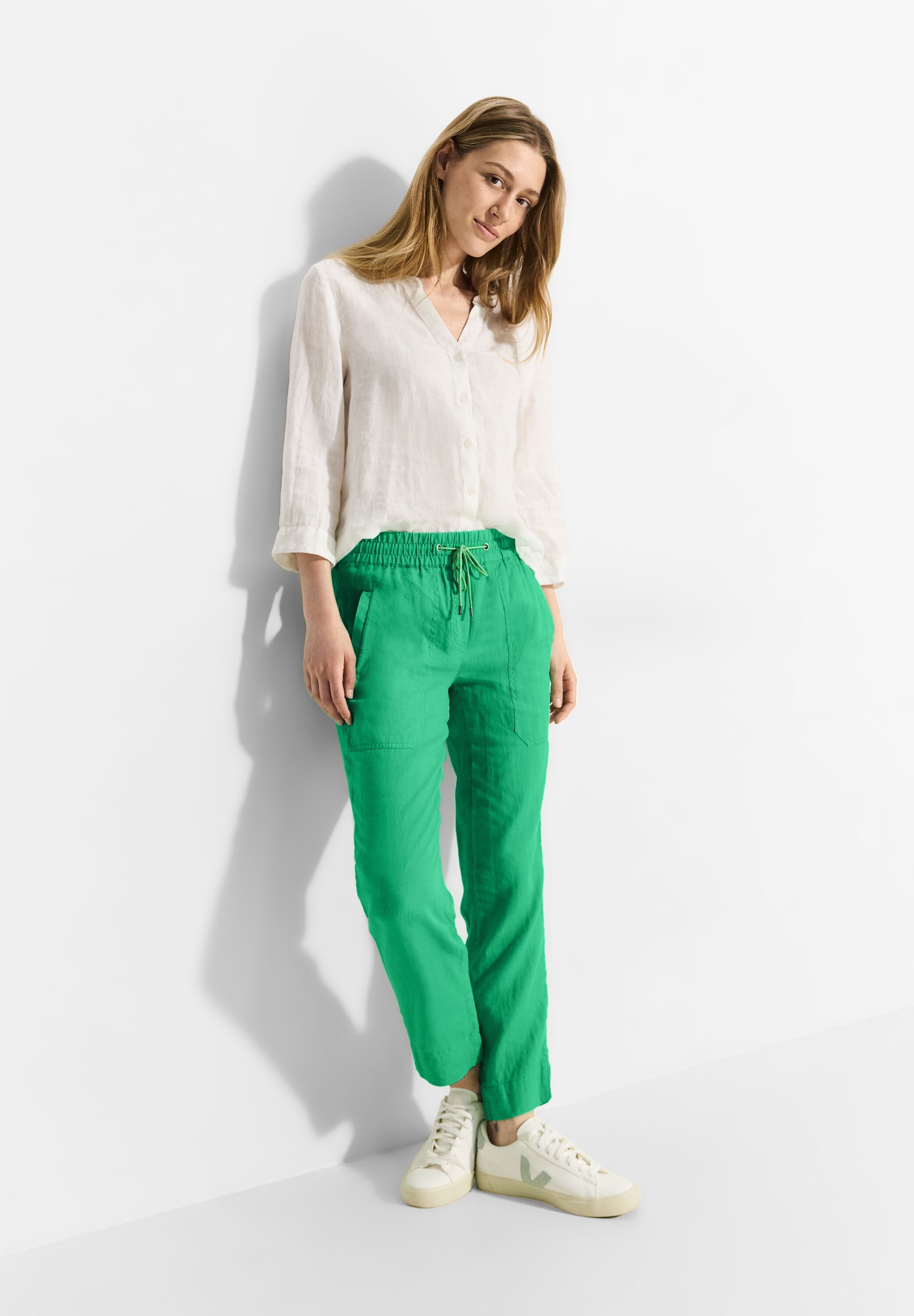 Bequeme Leinenhose