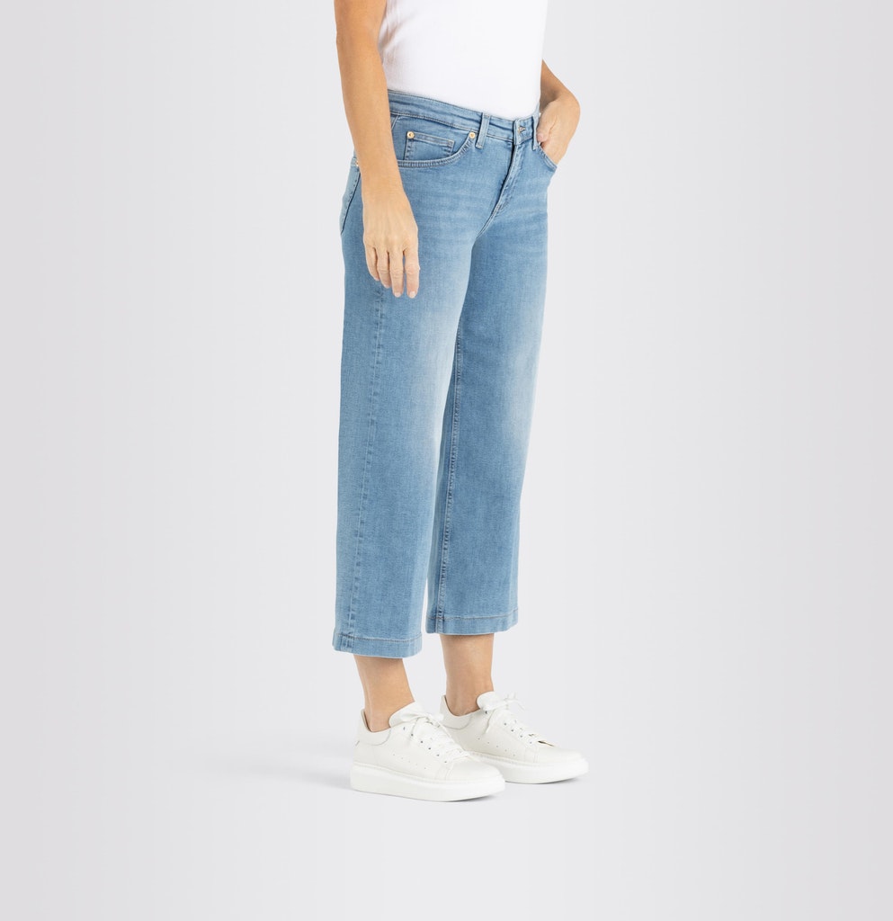 MAC JEANS - RICH CULOTTE, Light authentic denim