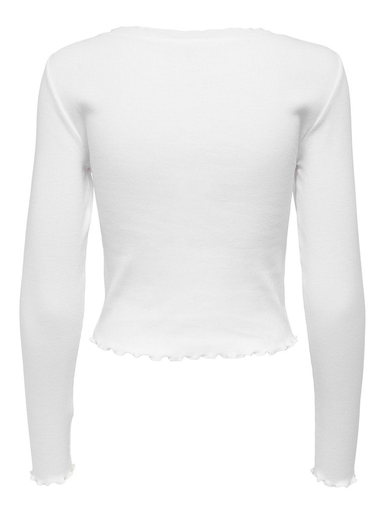 ONLLAILA L/S BUTTON TOP JRS NOOS