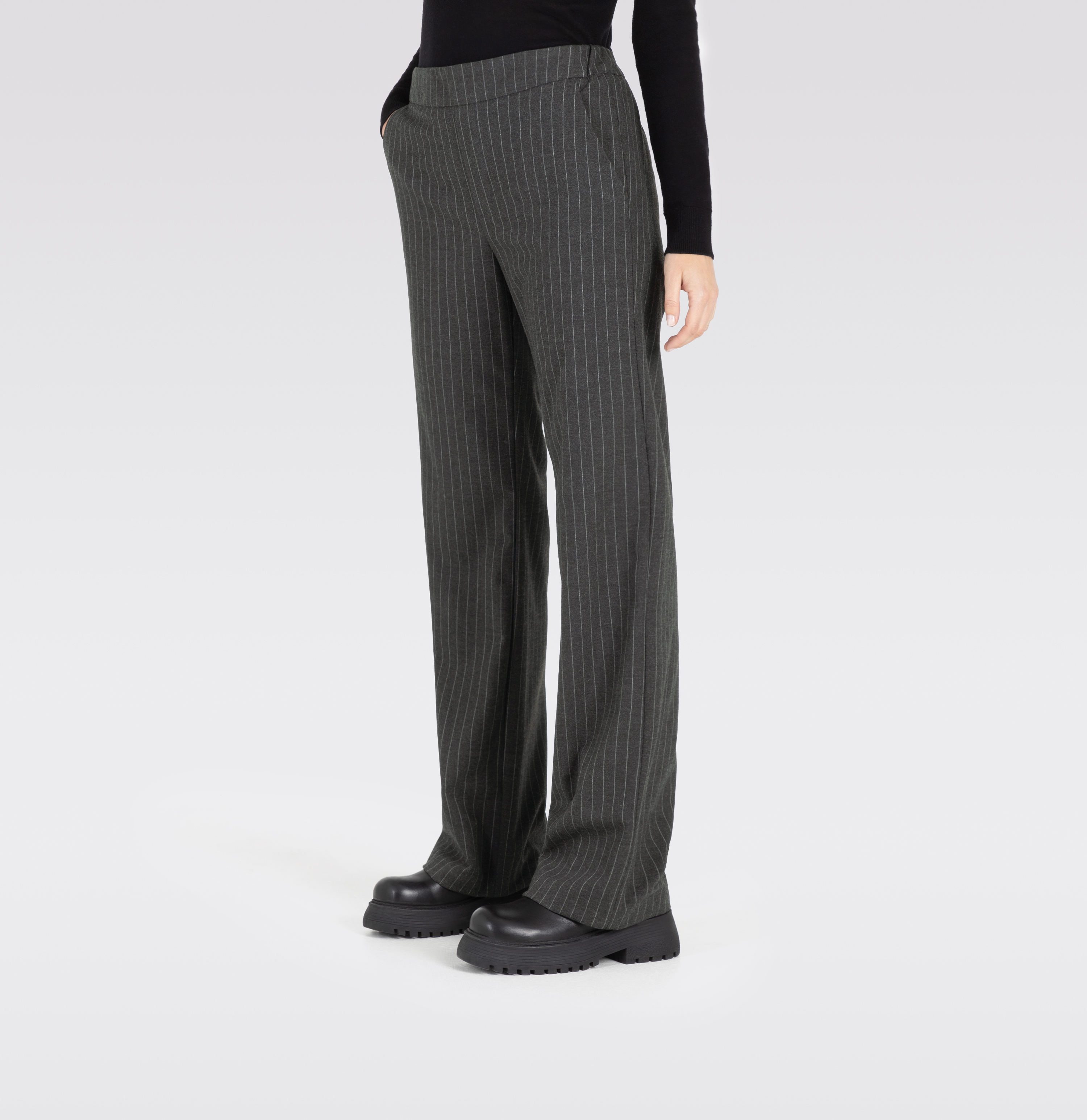 MAC JEANS - CHIARA, Premium fluid Flanell