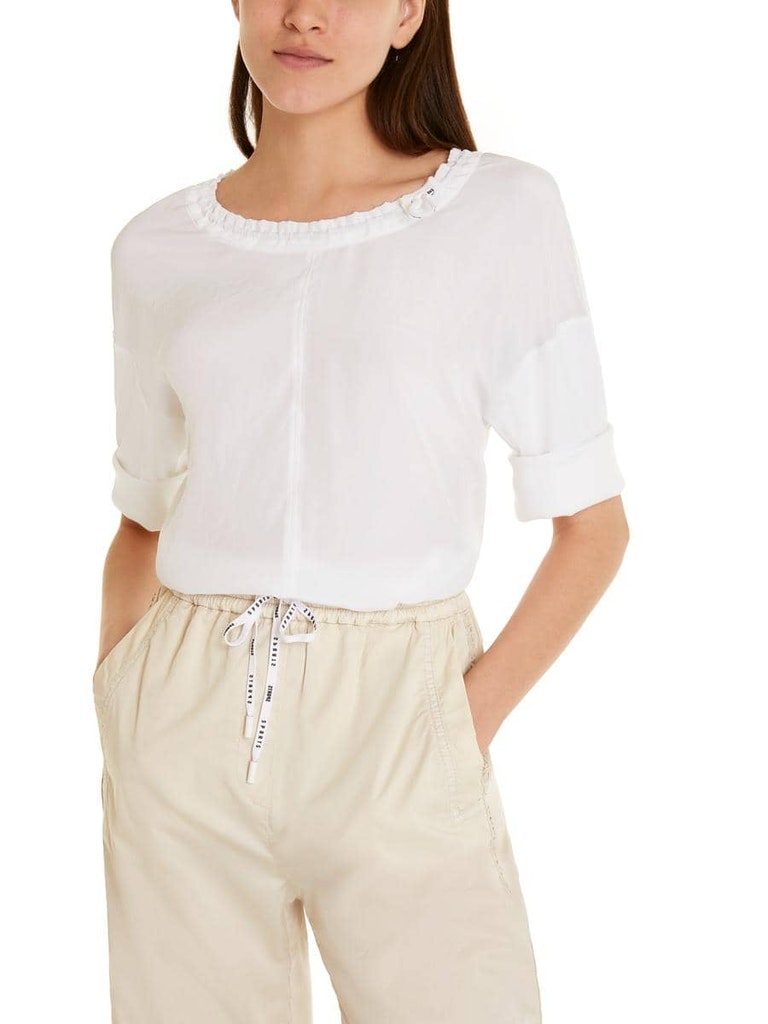 Blusenshirt aus Materialmix