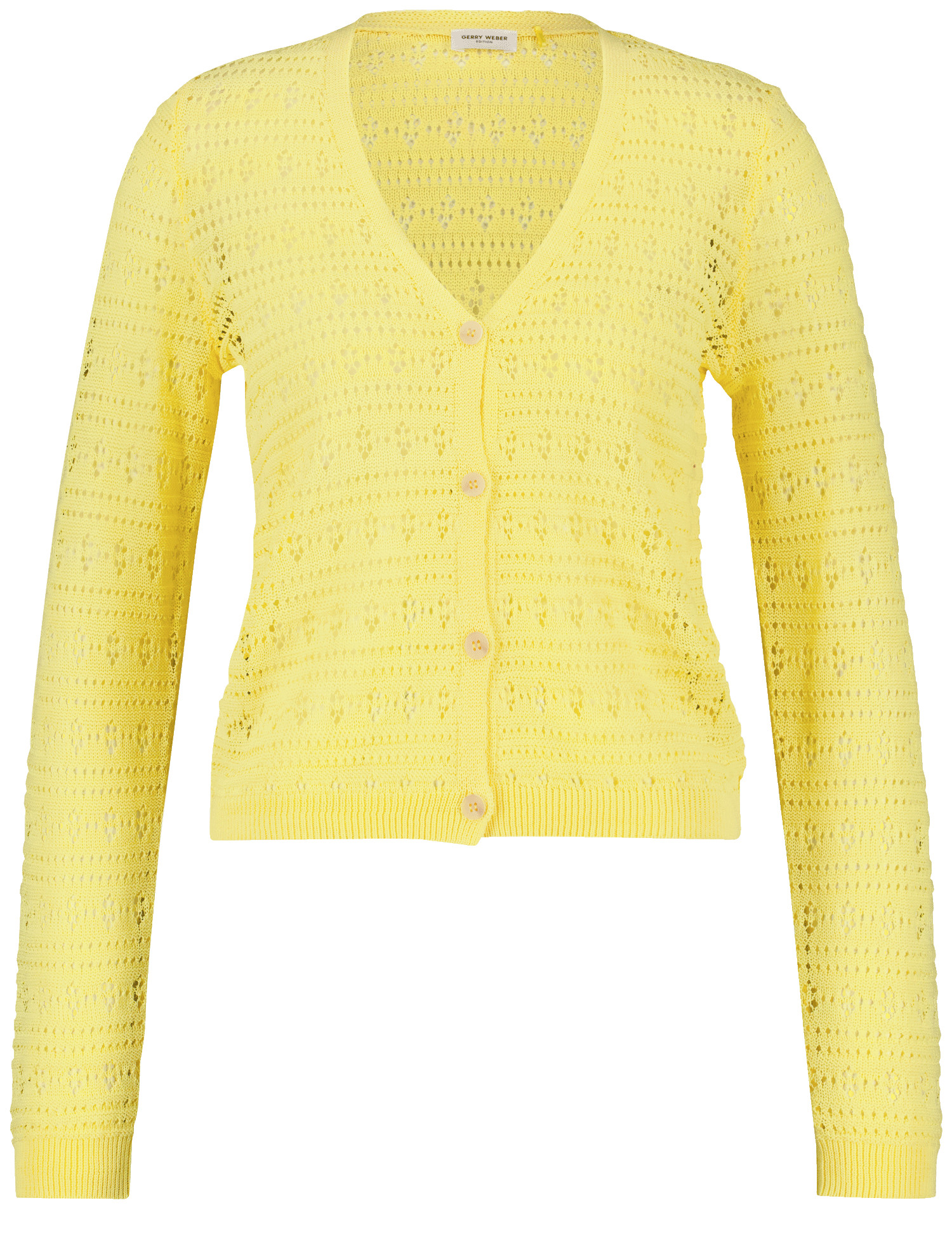 Cardigan aus Pointelle-Strick