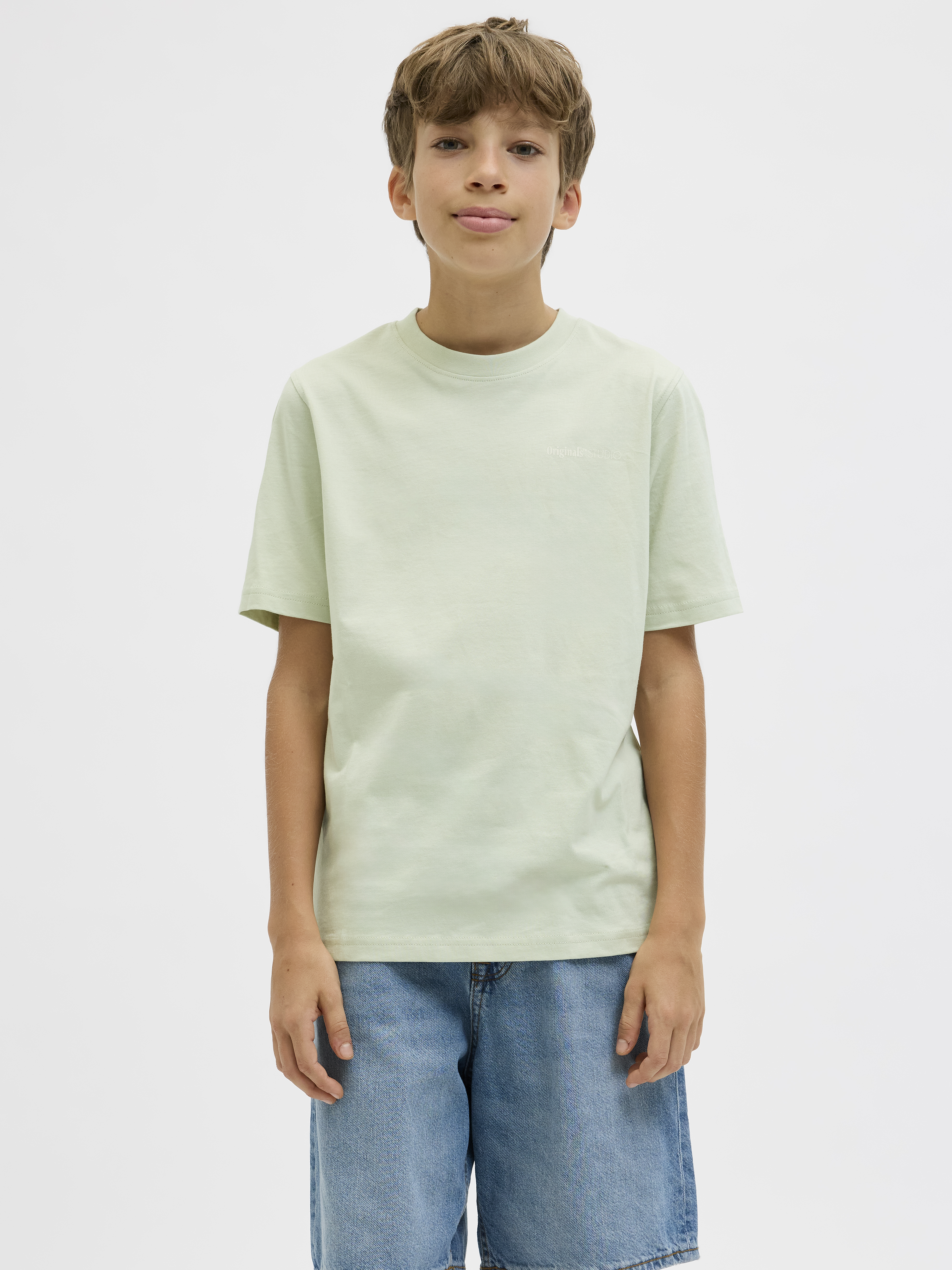 JORVARENNA PAINTED BACK TEE SS CRE JNR