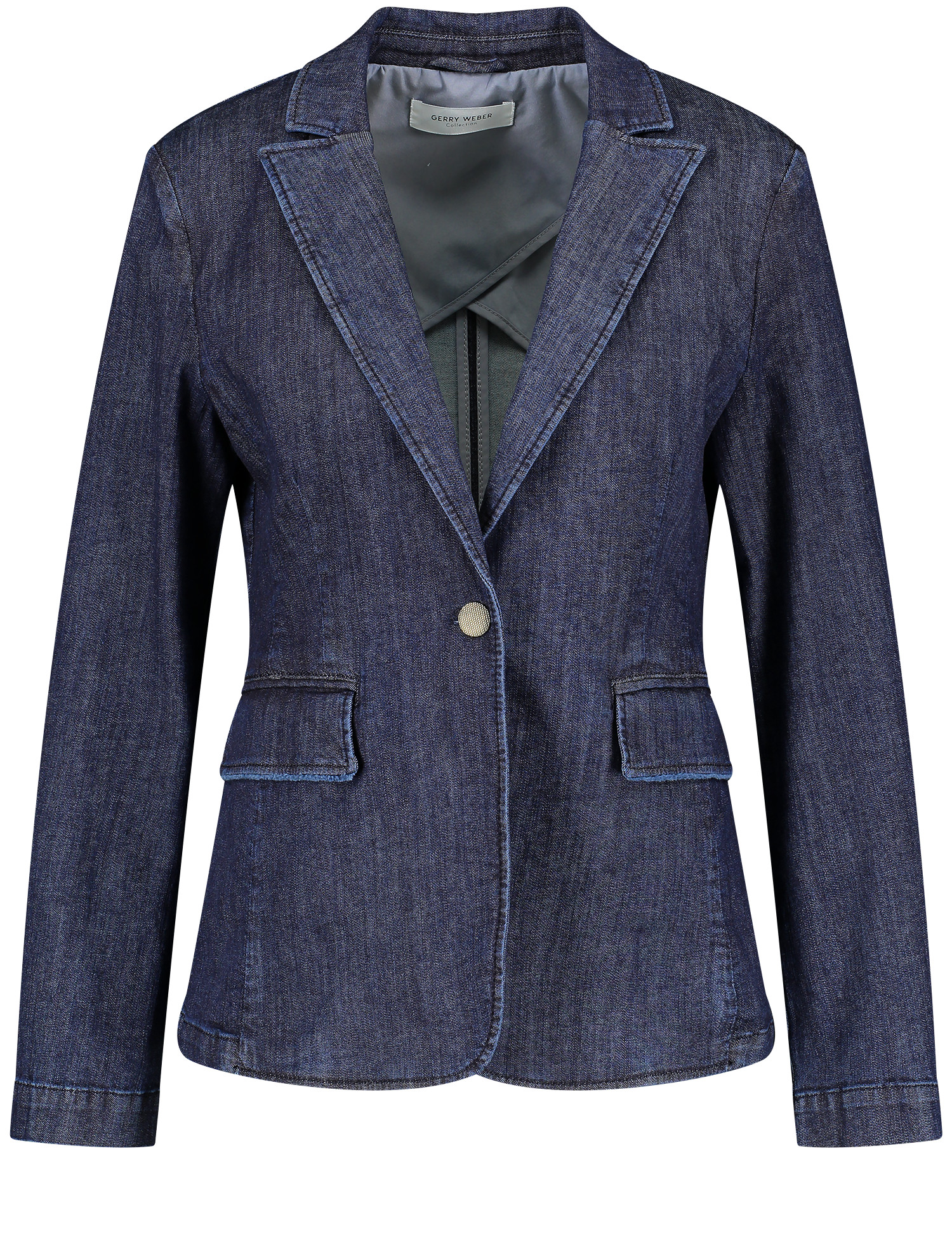 Blazer im Denim-Look