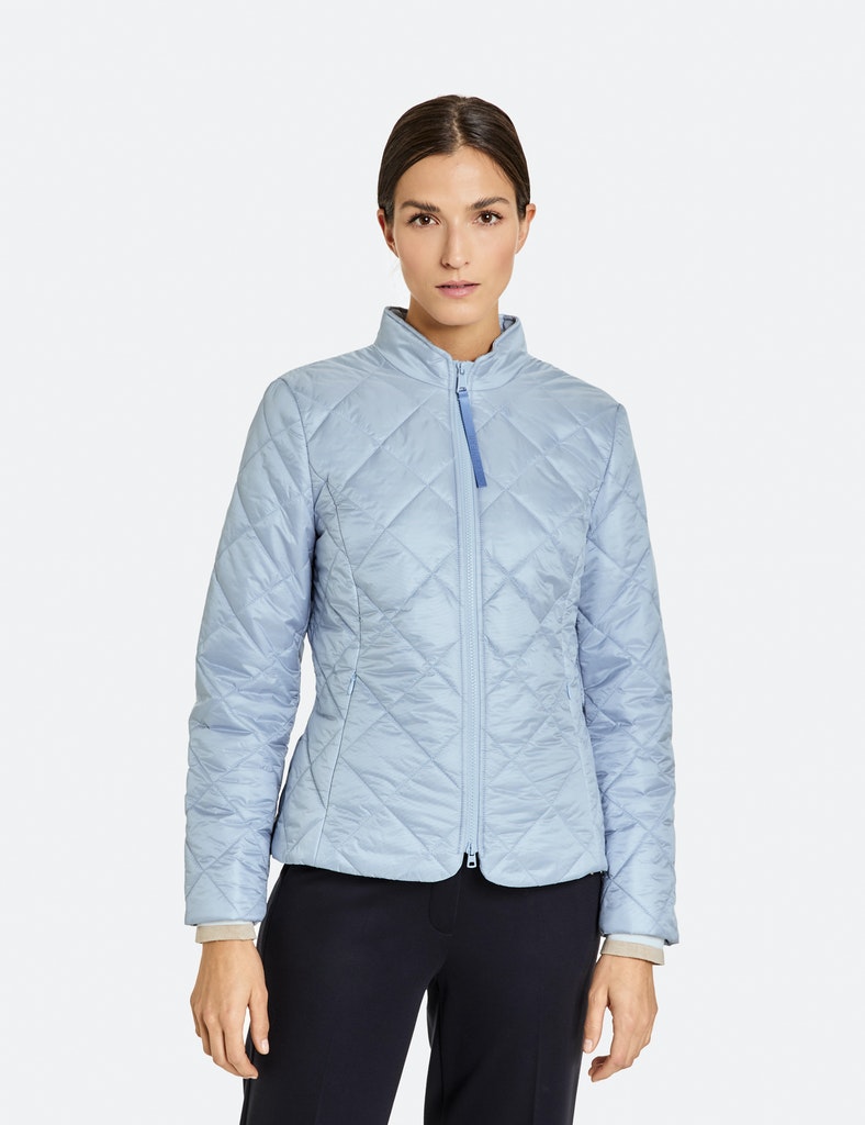 Jacke mit Rautenstepp