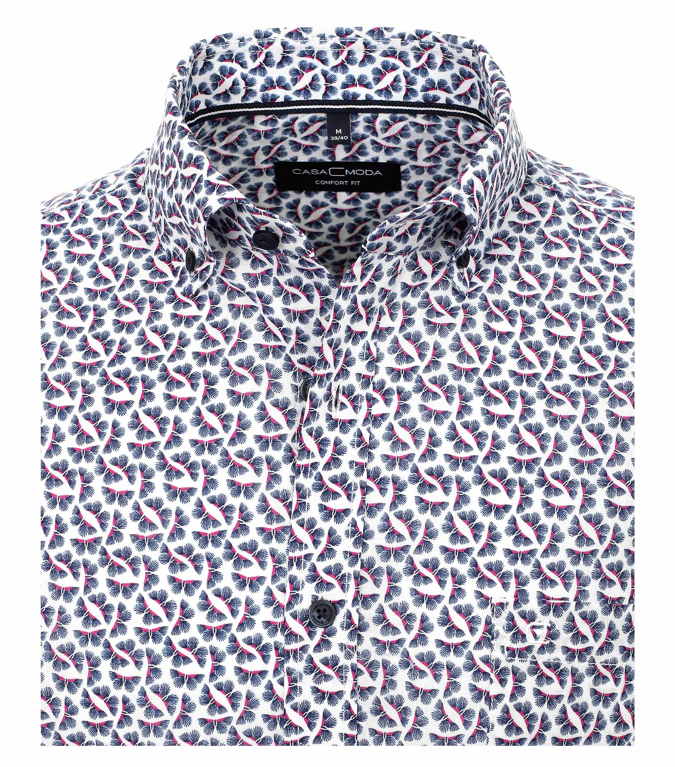 Druck Hemd Halbarm Print