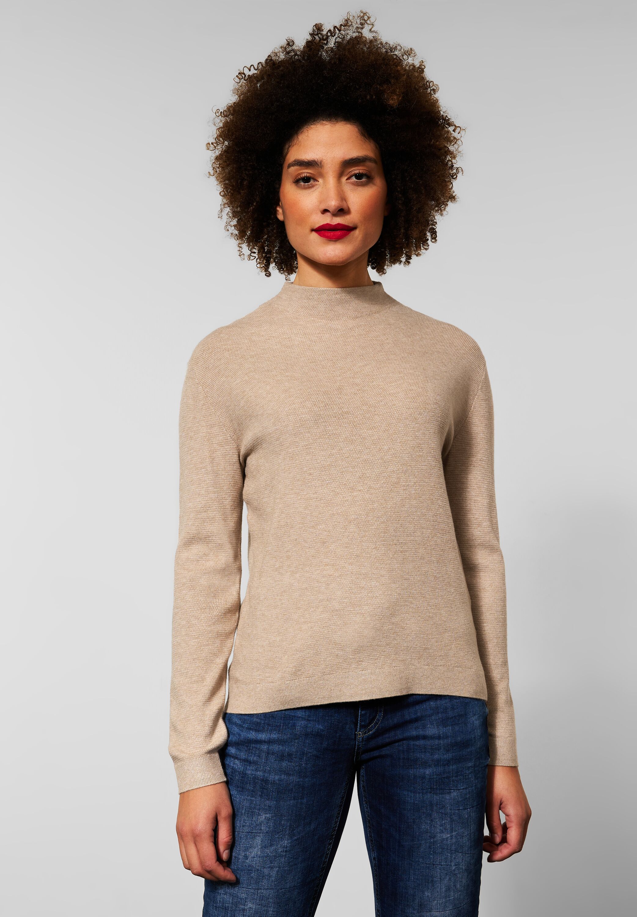 Pullover mit Struktur