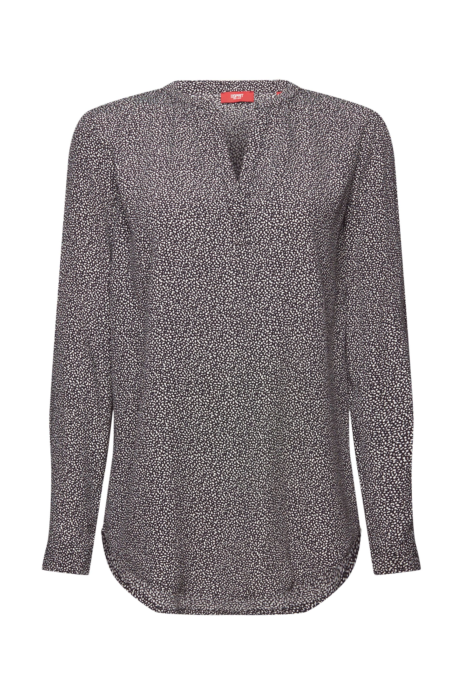 Bluse mit Muster, LENZING™ ECOVERO™