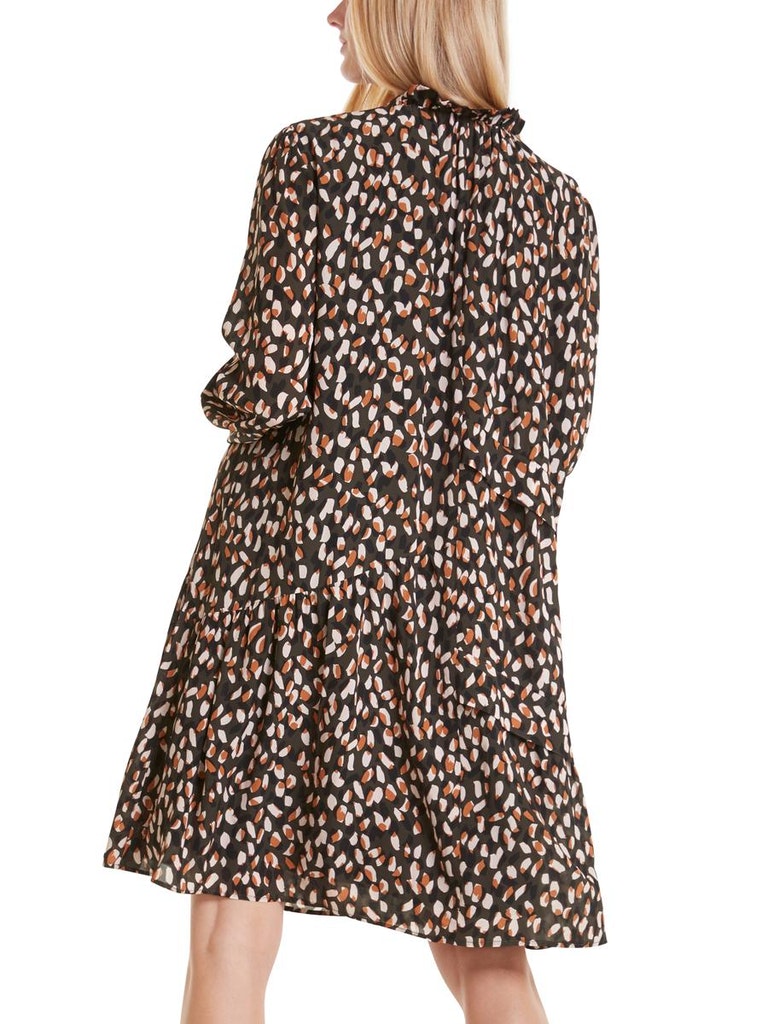 Gemustertes Kleid aus Viskose