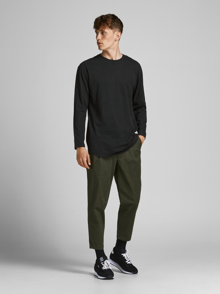 JJENOA TEE O-NECK LS NOOS