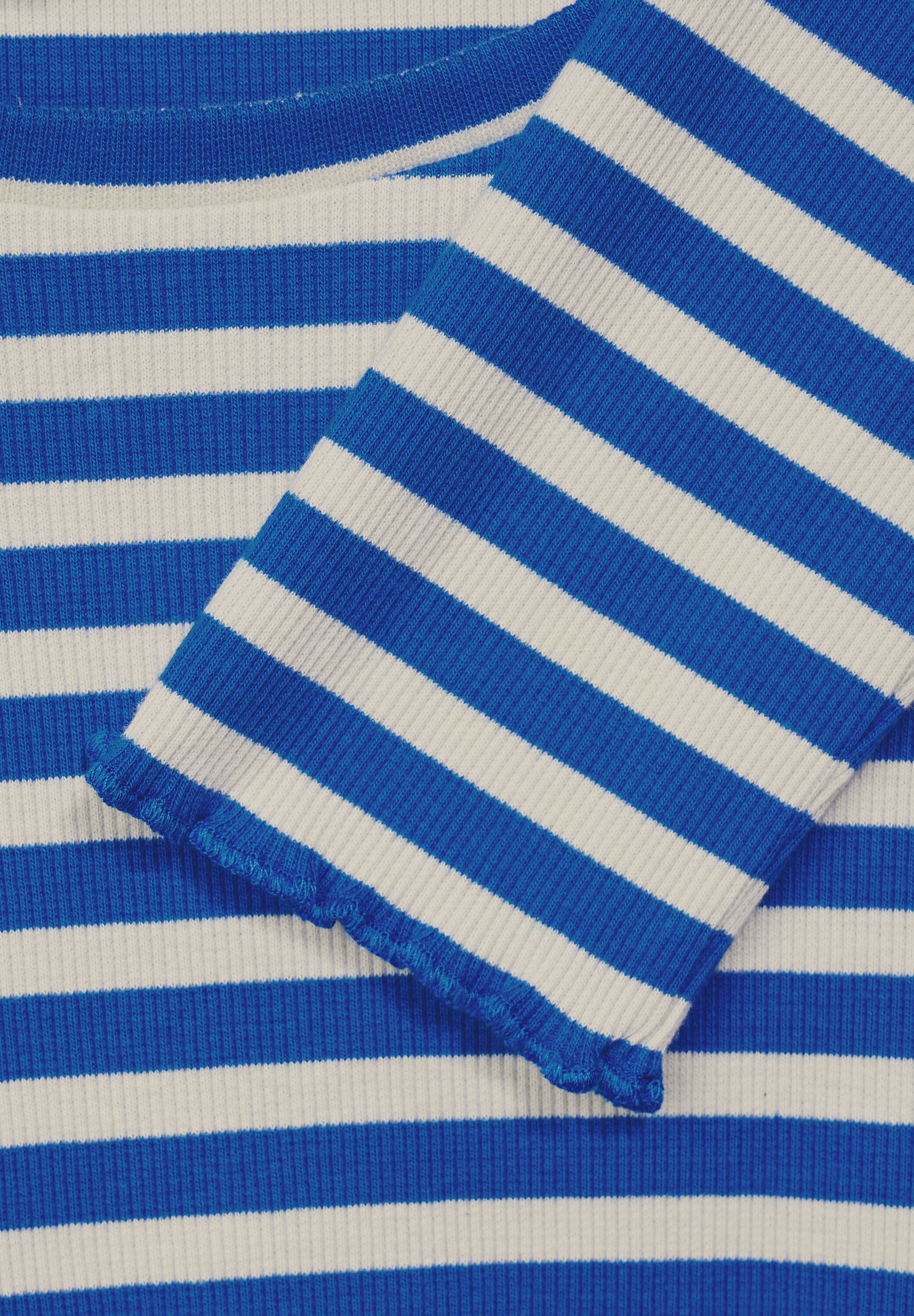 Gestreiftes Rippshirt