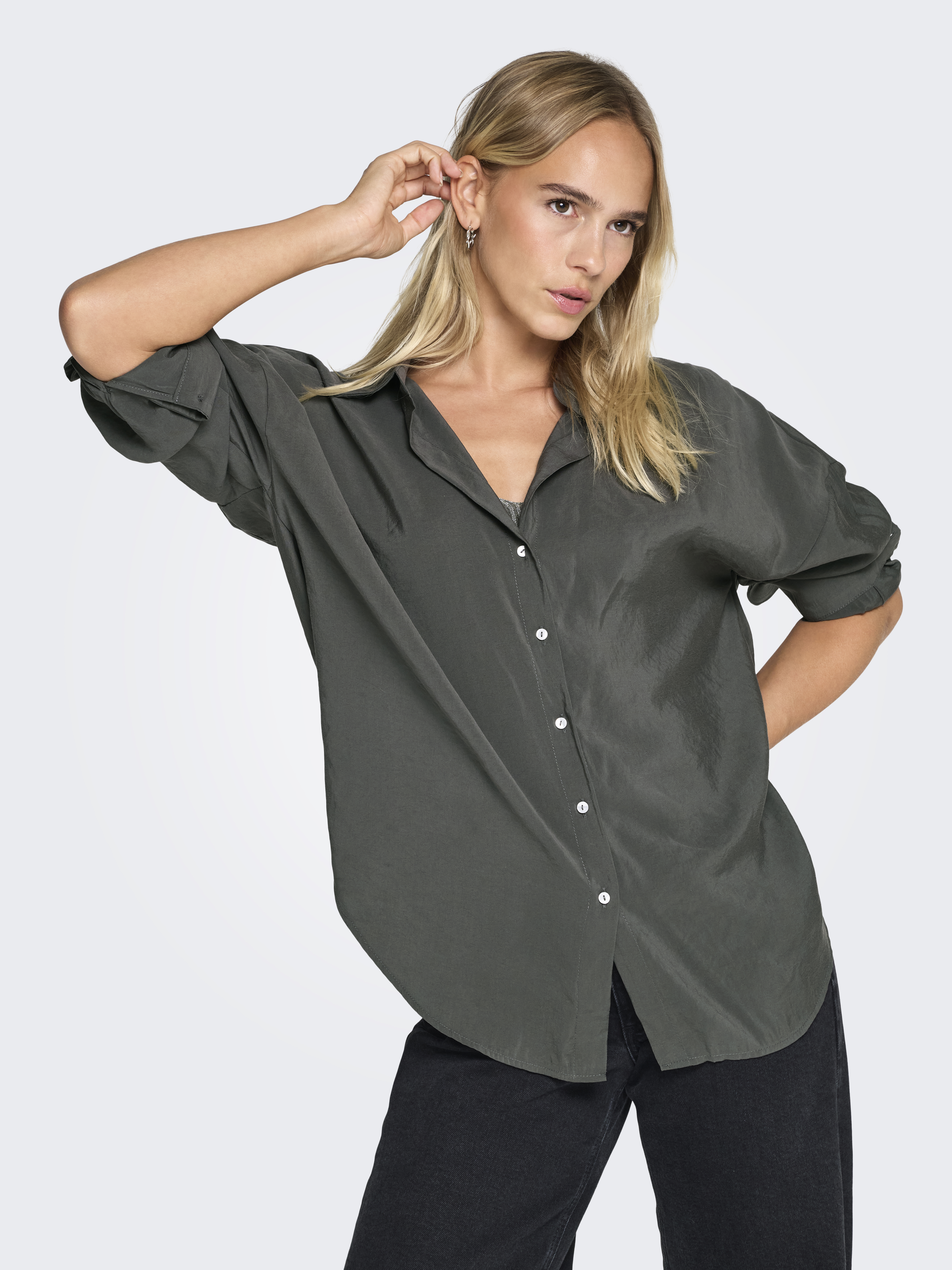 ONLZAZIMA L/S LOOSE SHIRT WVN NOOS