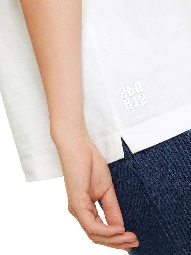 Shirt mit Pailletten-Stickerei