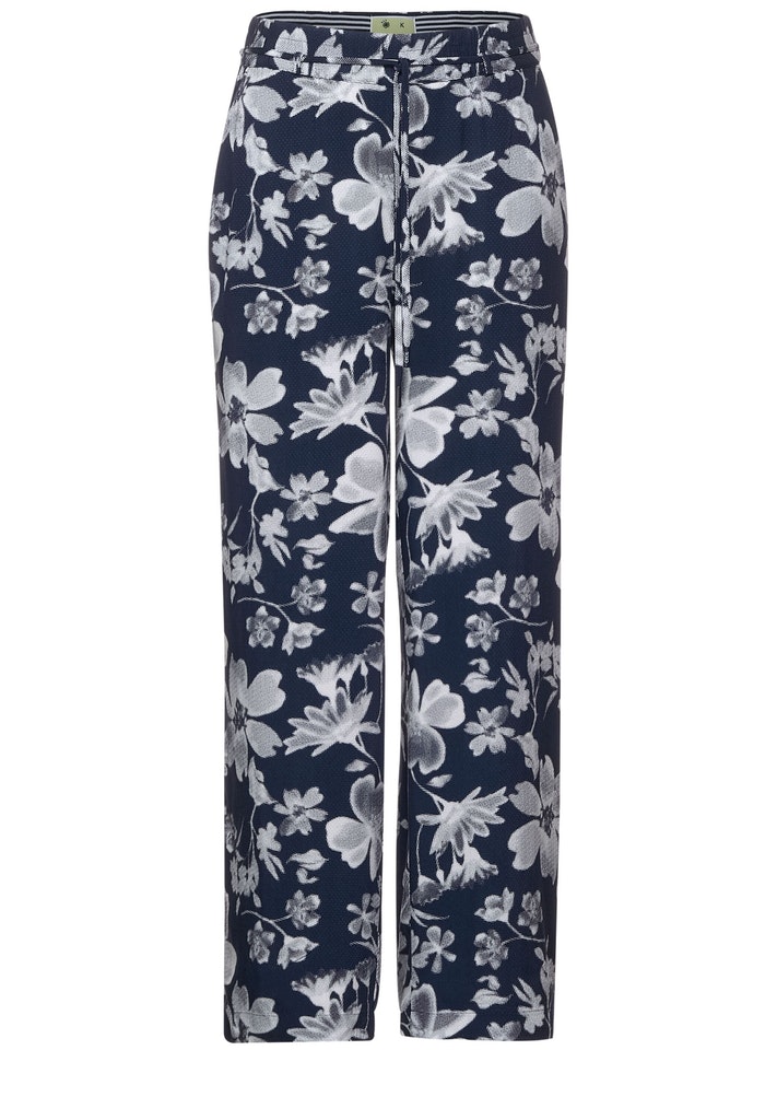 Casual Fit Hose mit Wide Leg