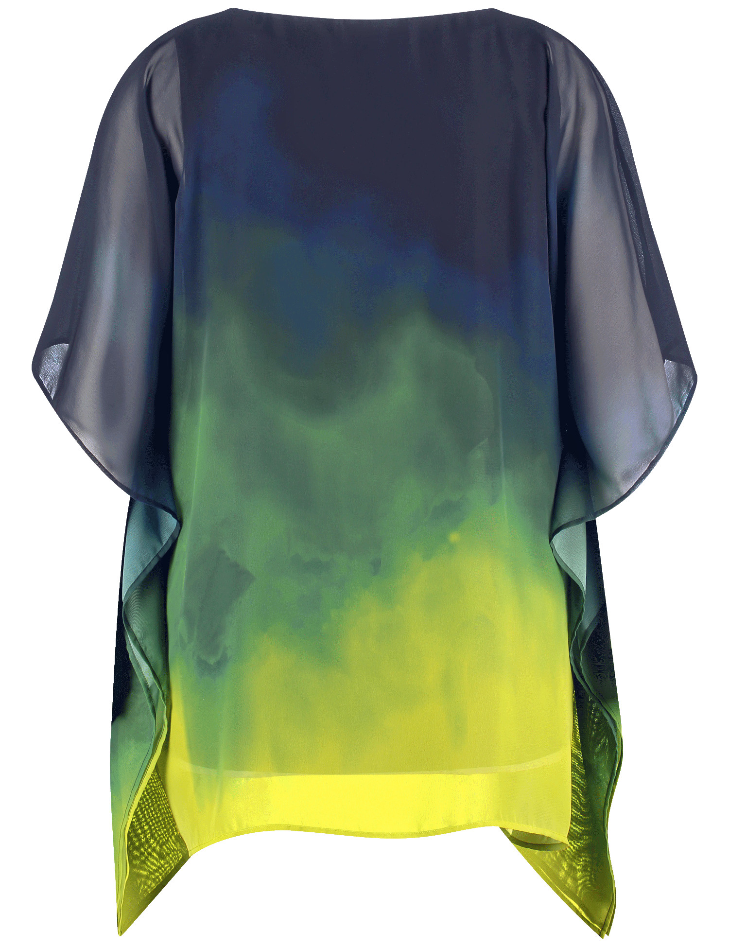 Oversized-Bluse im Lagen-Look