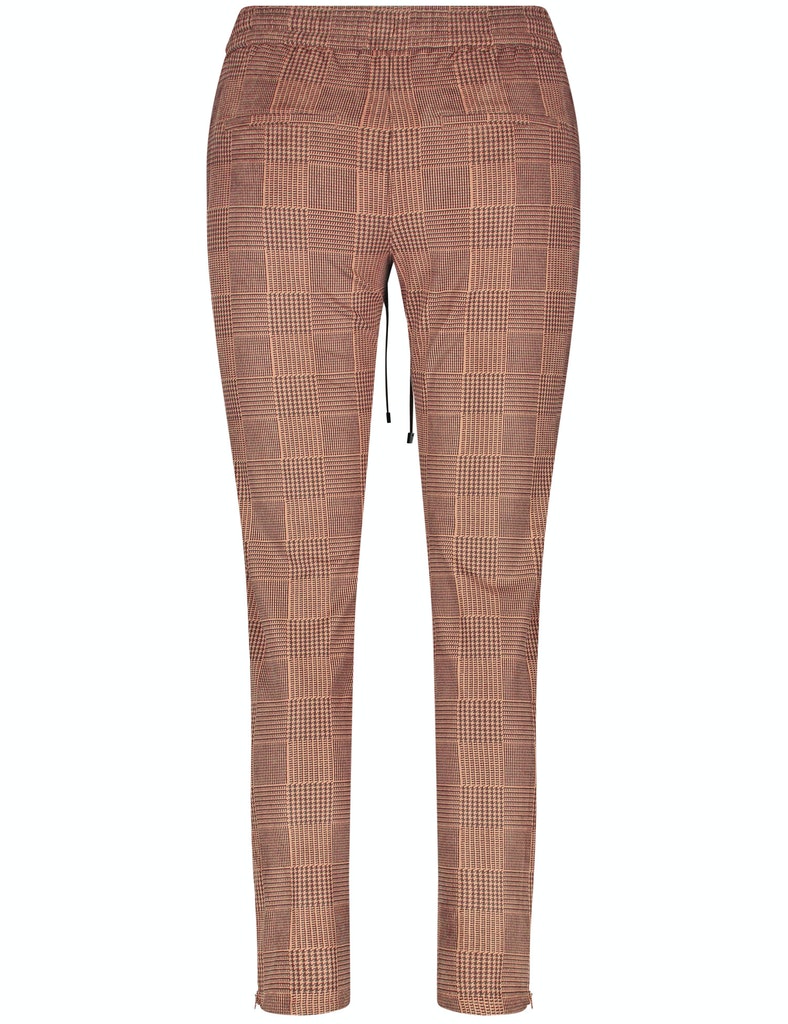 Karierte Jogstyle Hose