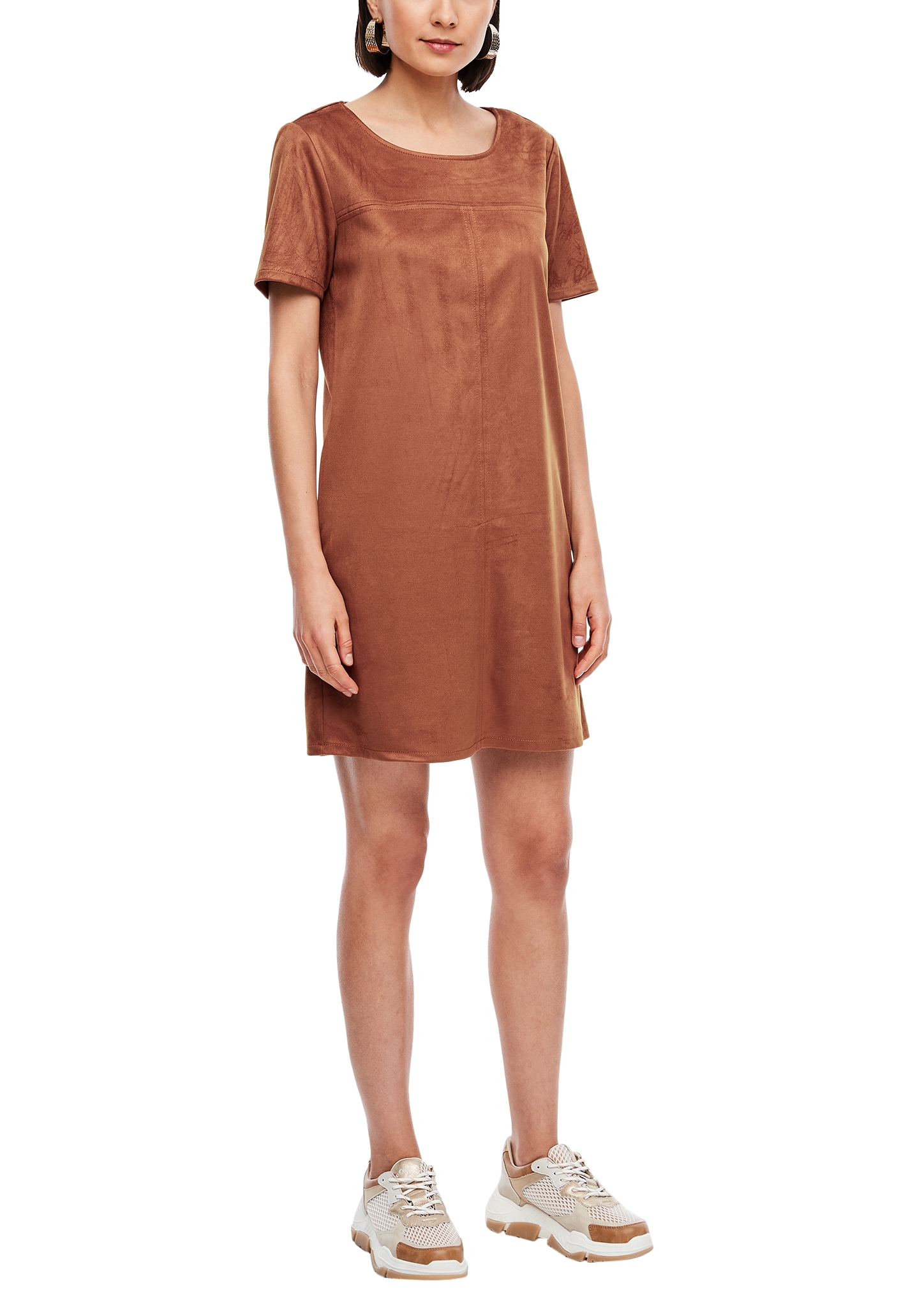 Velours-Kleid
